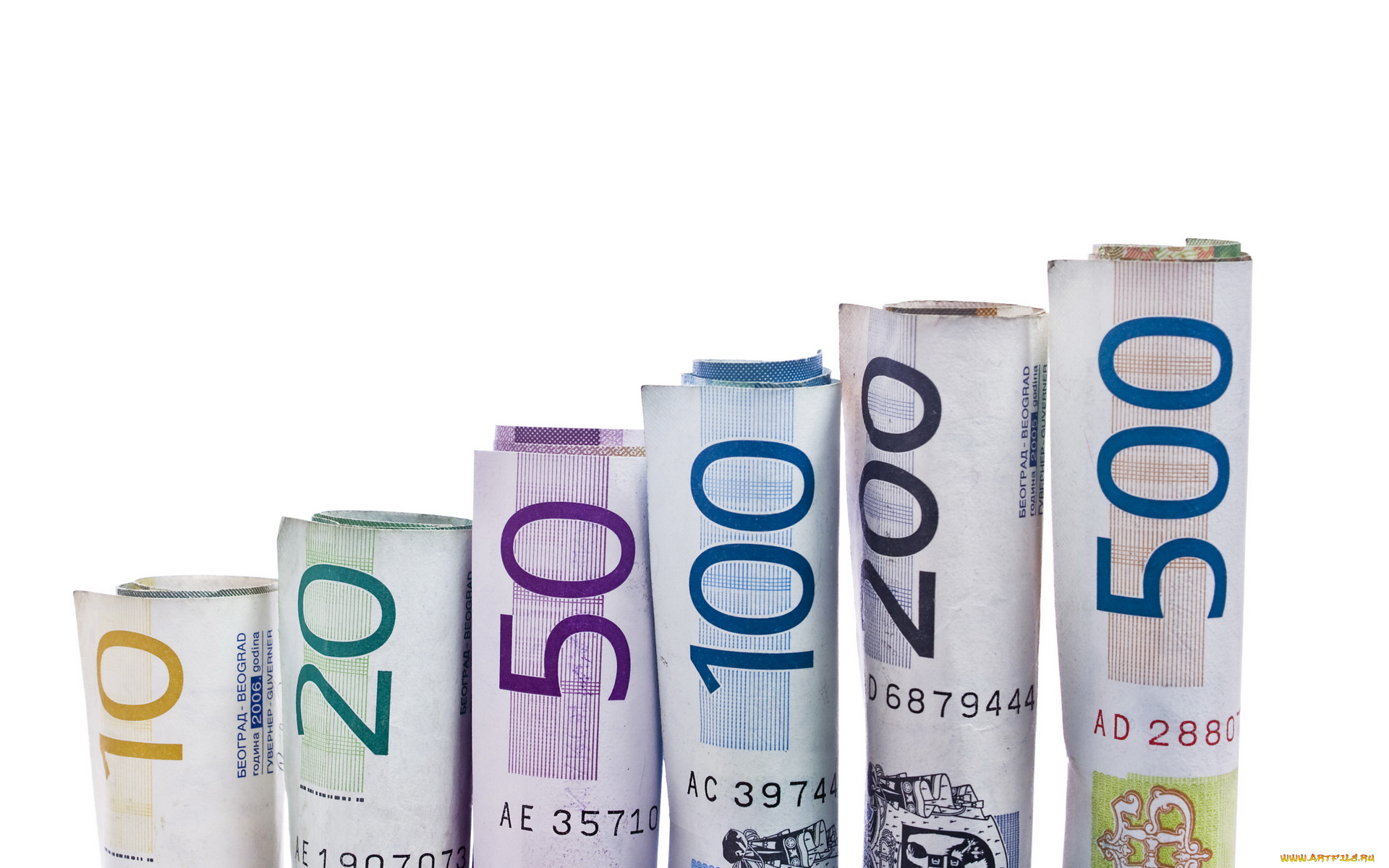 разное, золото, купюры, монеты, валюта, свернутые, евро