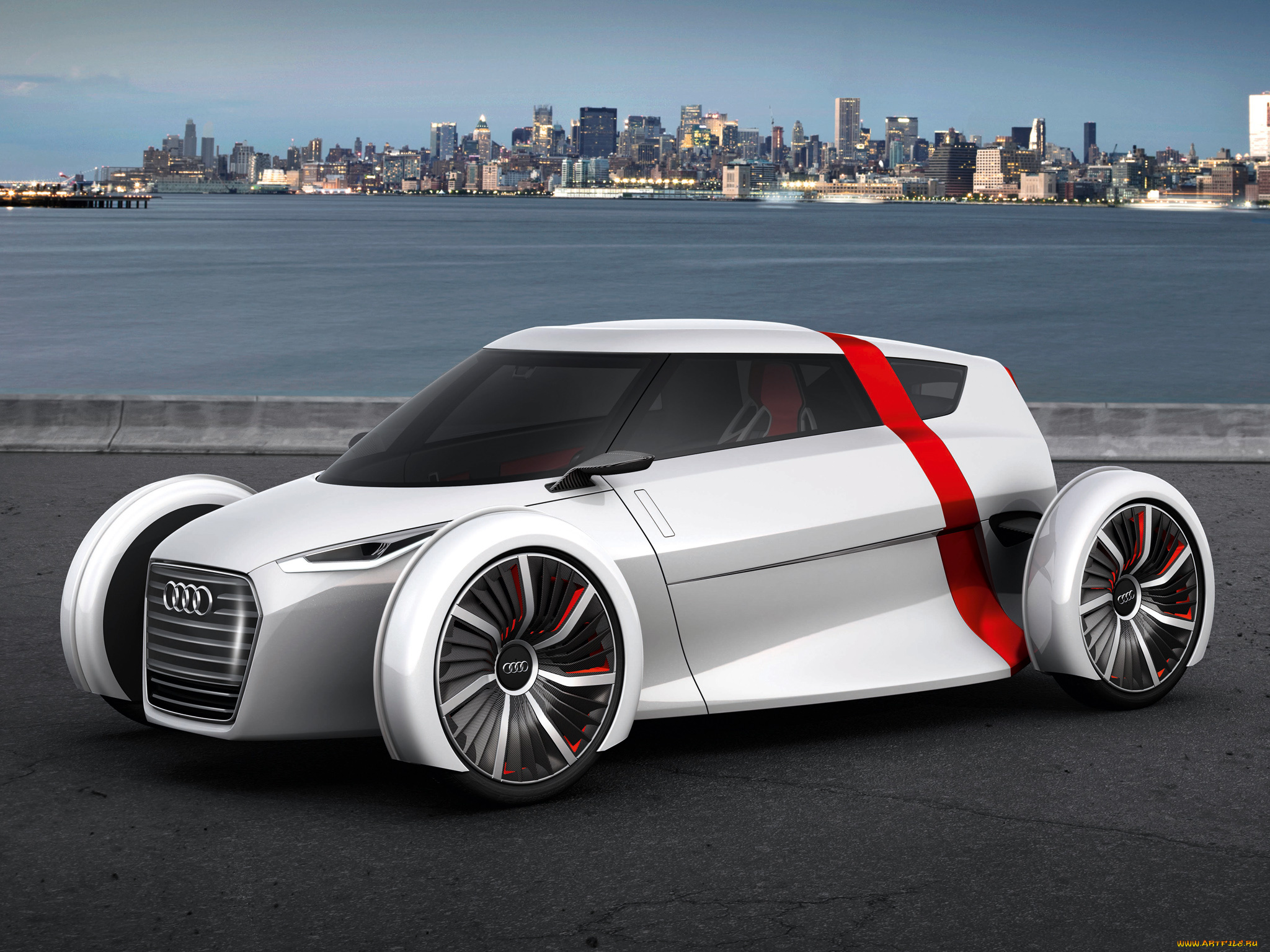 audi, urban, concept, автомобили, 3д
