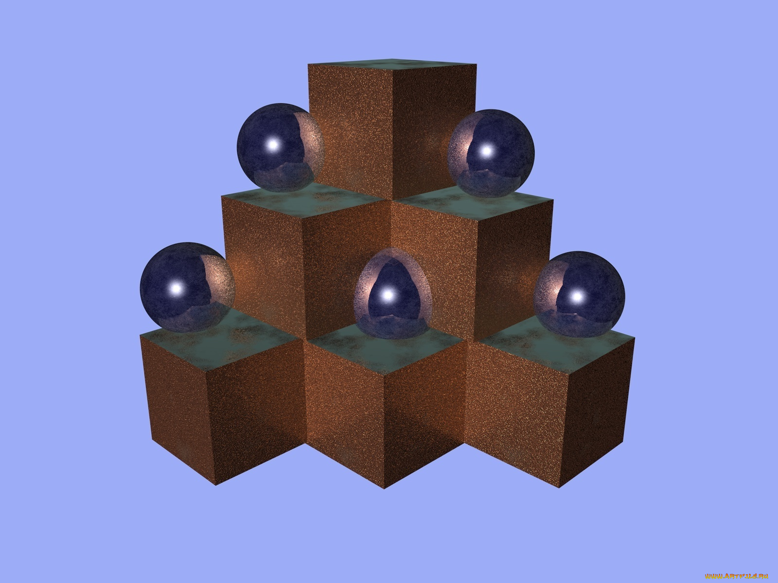 3д, графика, modeling, моделирование, шары