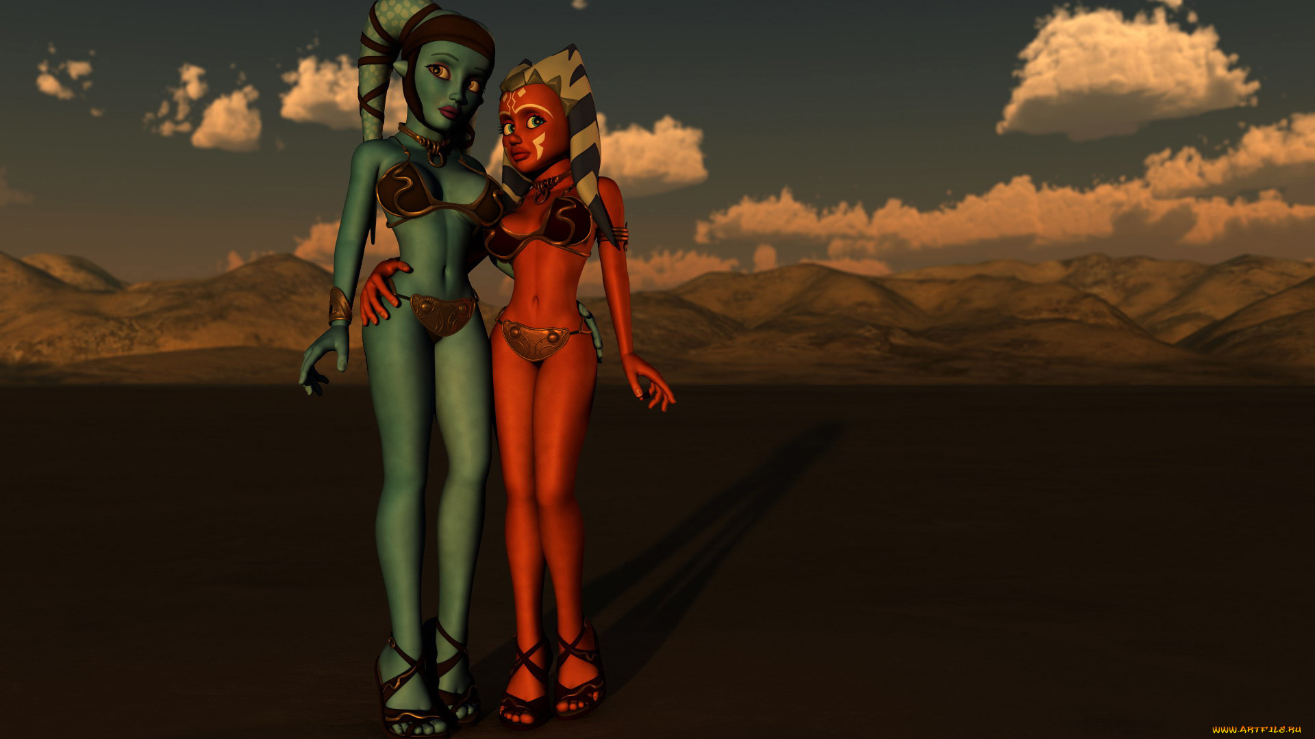 3д, графика, creatures, существа