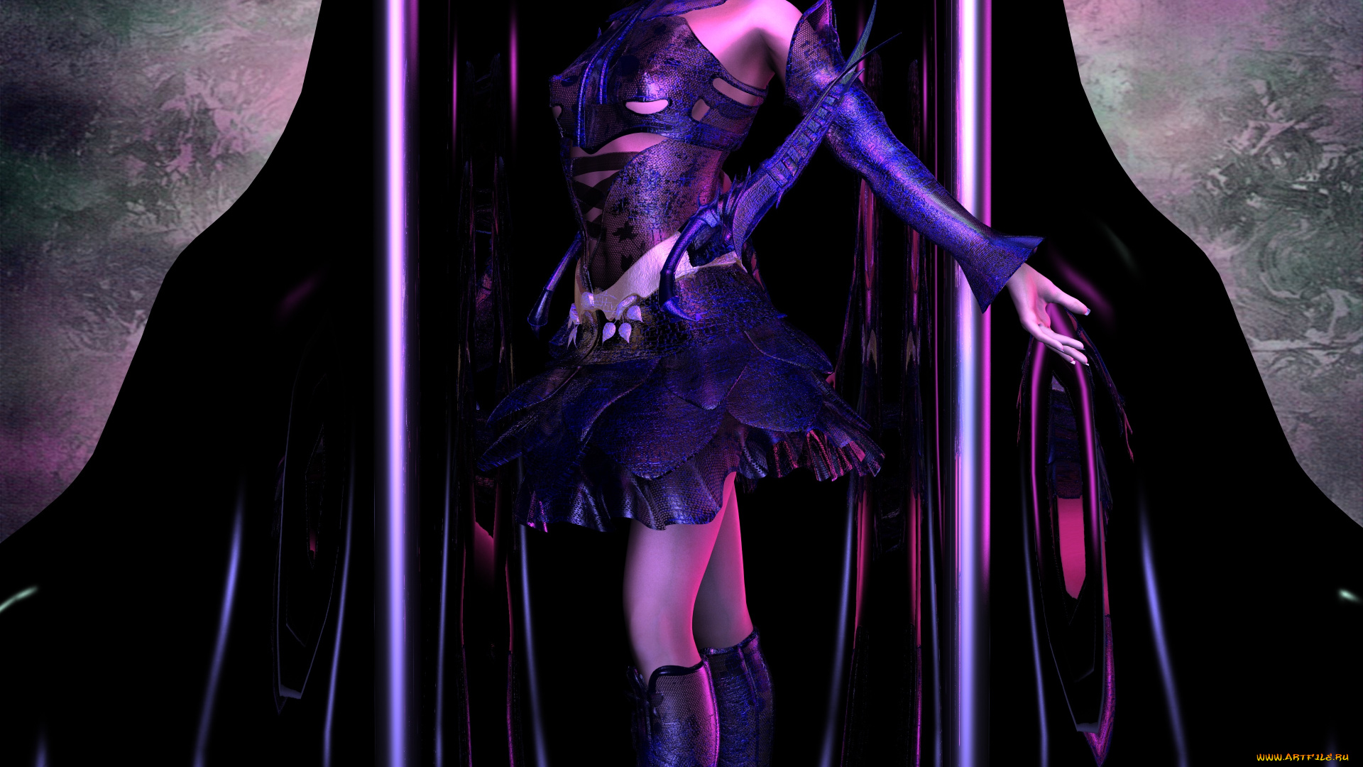 3д, графика, people, люди, взгляд, девушка