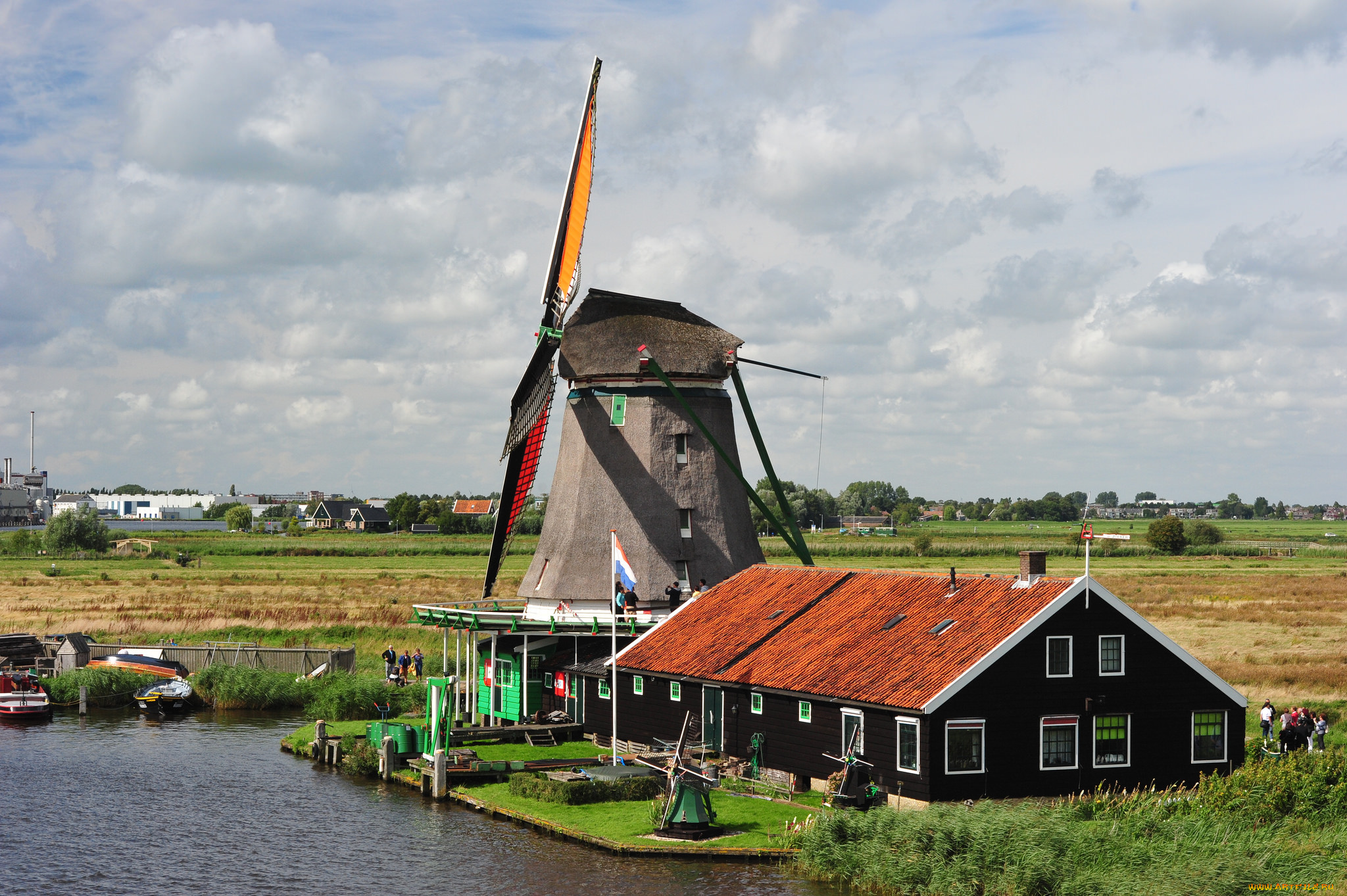 разное, мельницы, постройки, ветряк, мельница