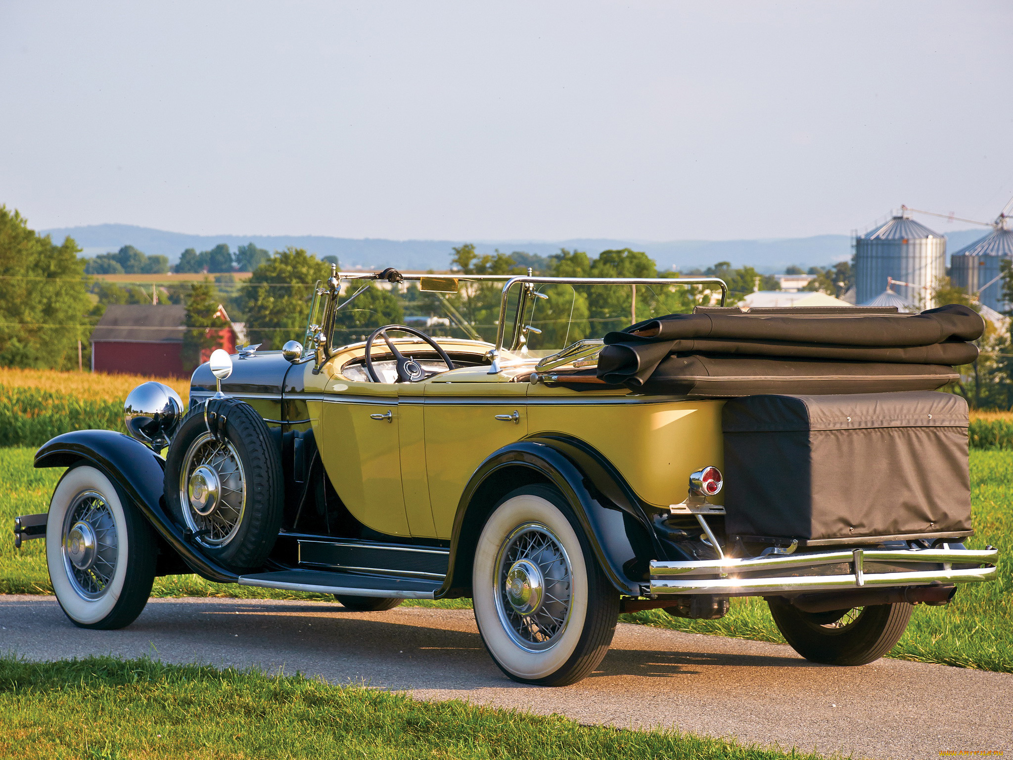 автомобили, классика, 1930г, locke, phaeton, cowl, dual, series, 77, chrysler