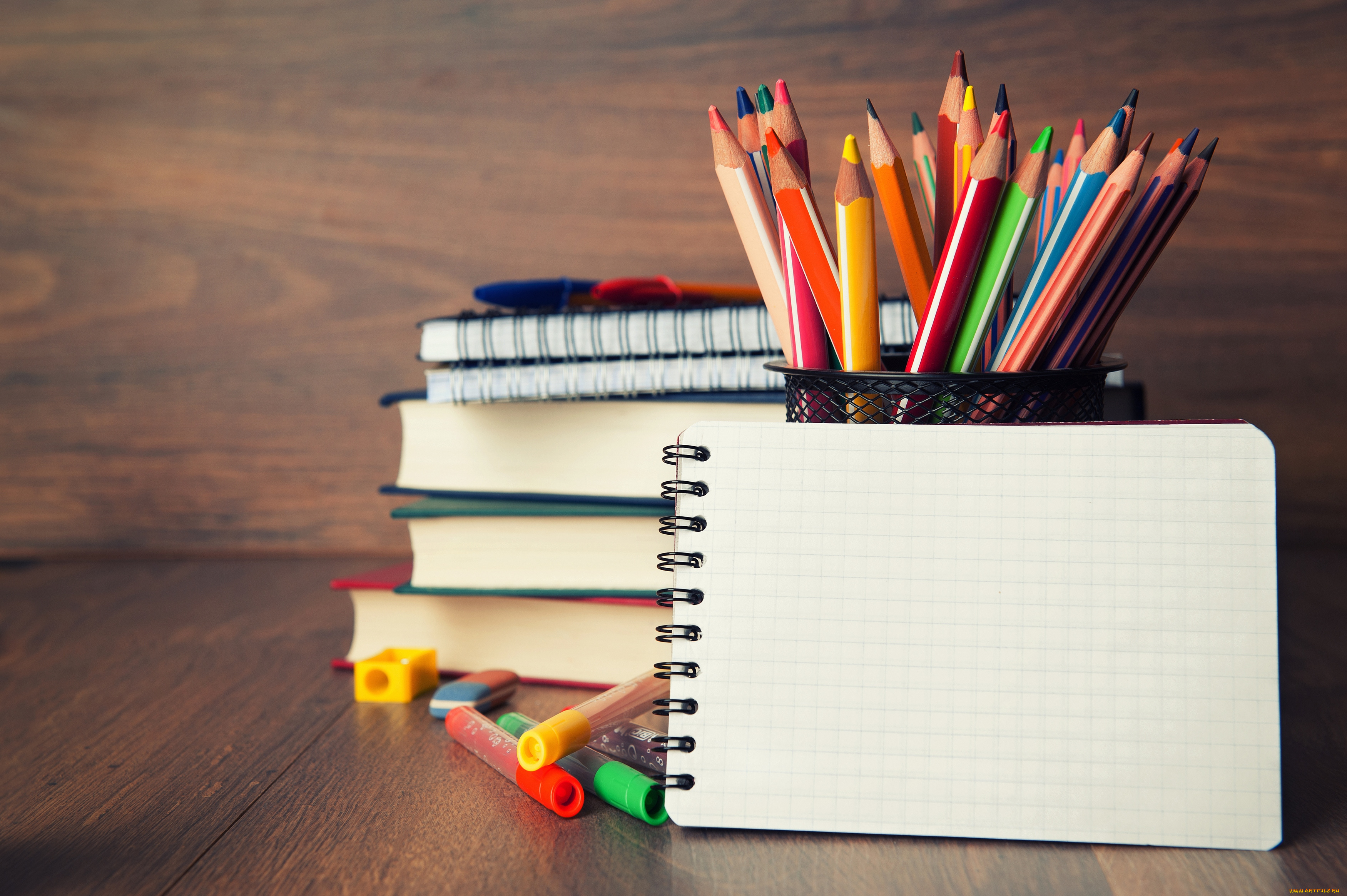 разное, канцелярия, , книги, книги, фломастеры, карандаши, блокнот