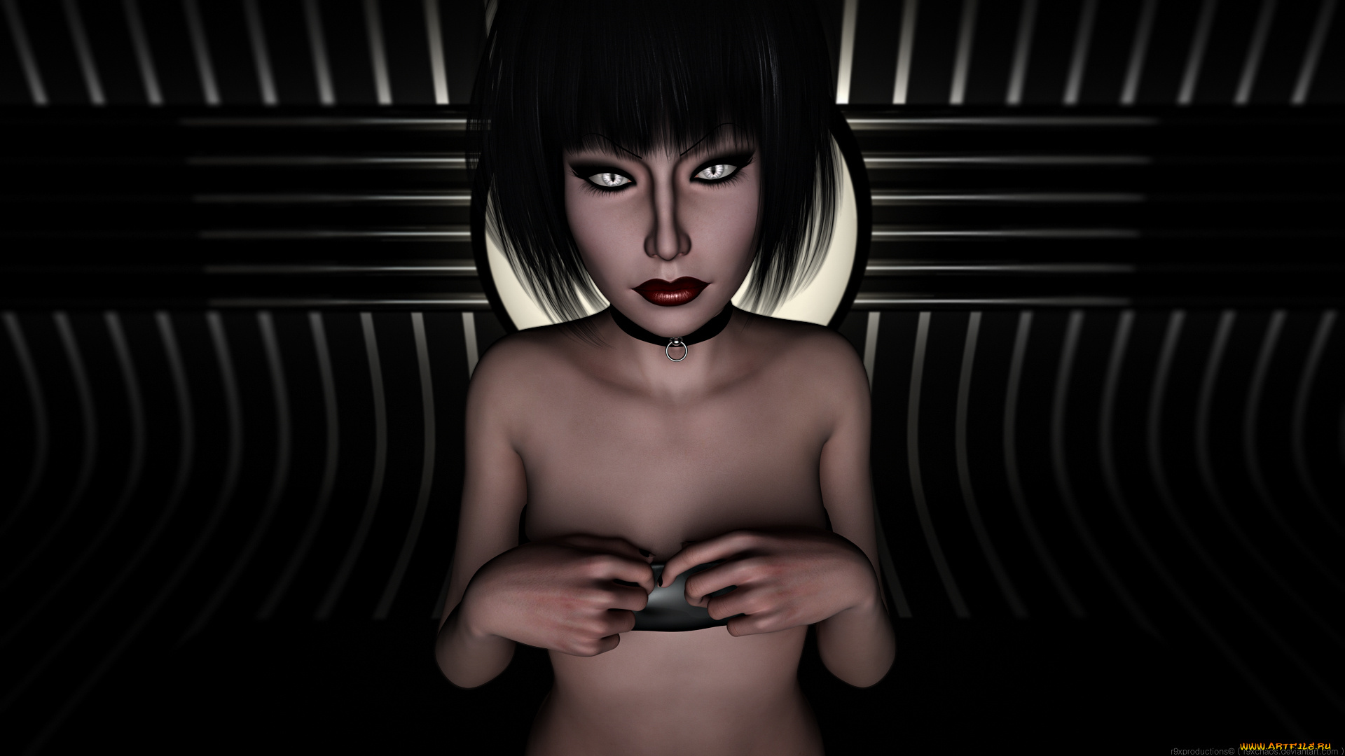 3д, графика, люди, , people, девушка, взгляд, фон