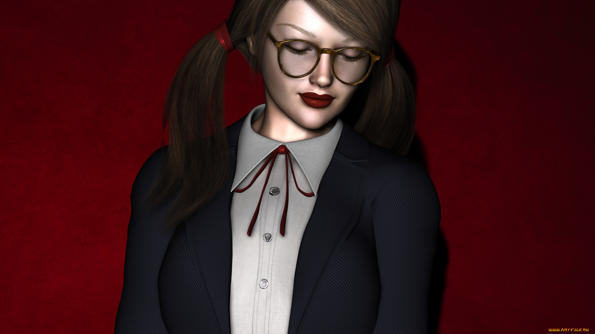 3д, графика, люди, , people, фон, взгляд, девушка