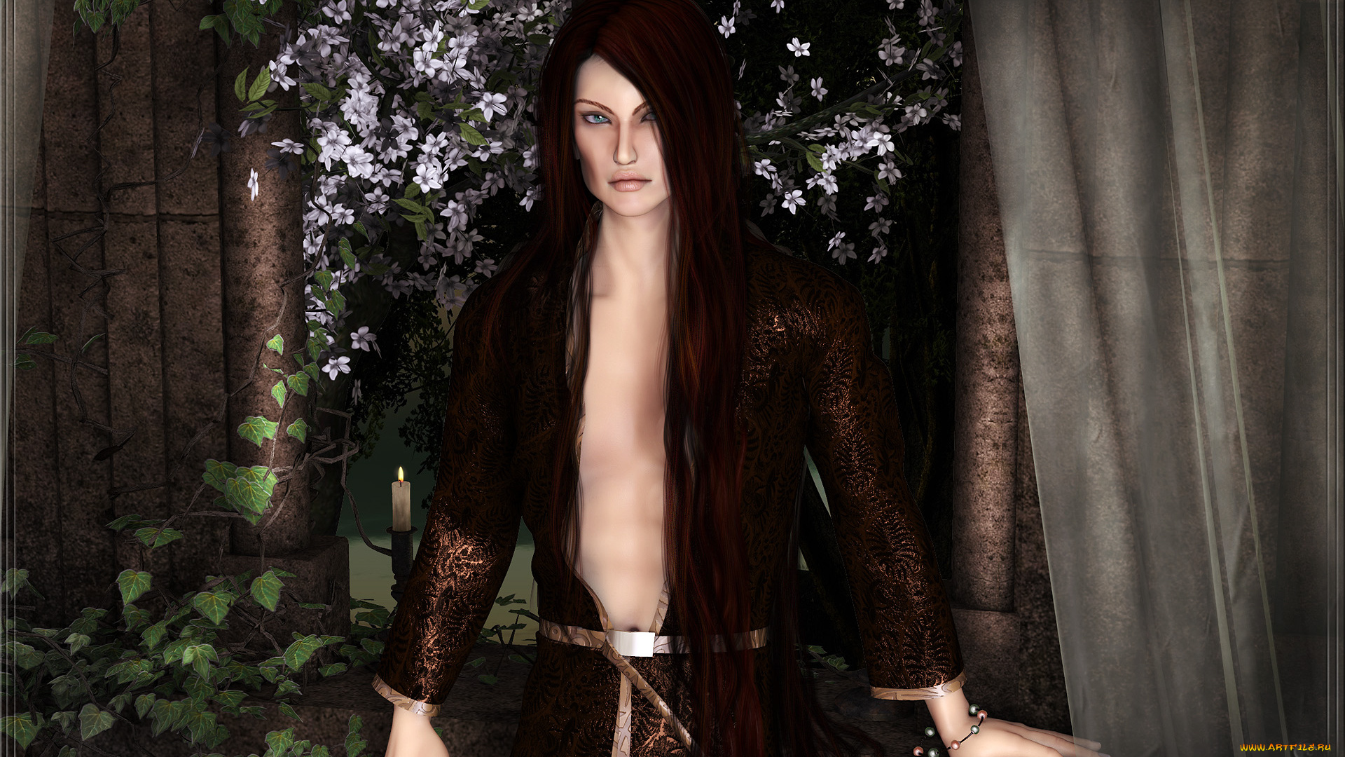 3д, графика, люди, , people, фон, взгляд, девушка