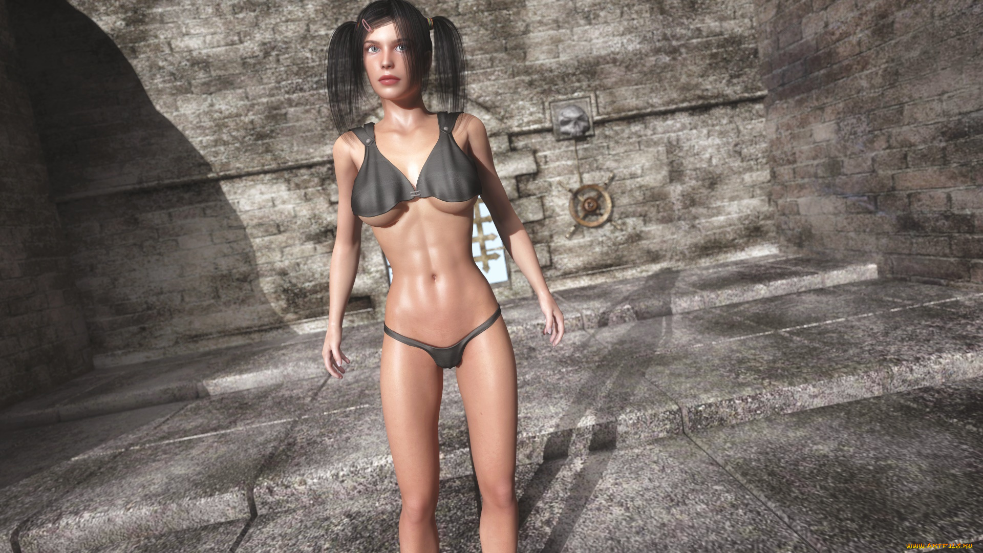 3д, графика, люди, , people, взгляд, девушка, фон