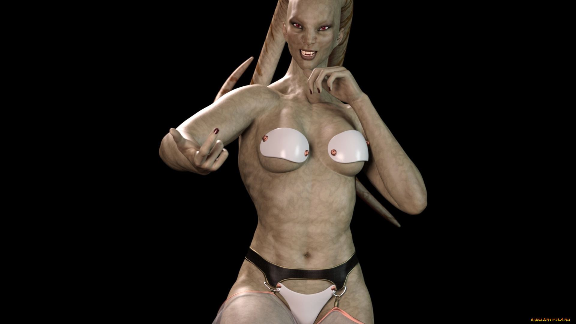 3д, графика, существа, , creatures, существо, lekku