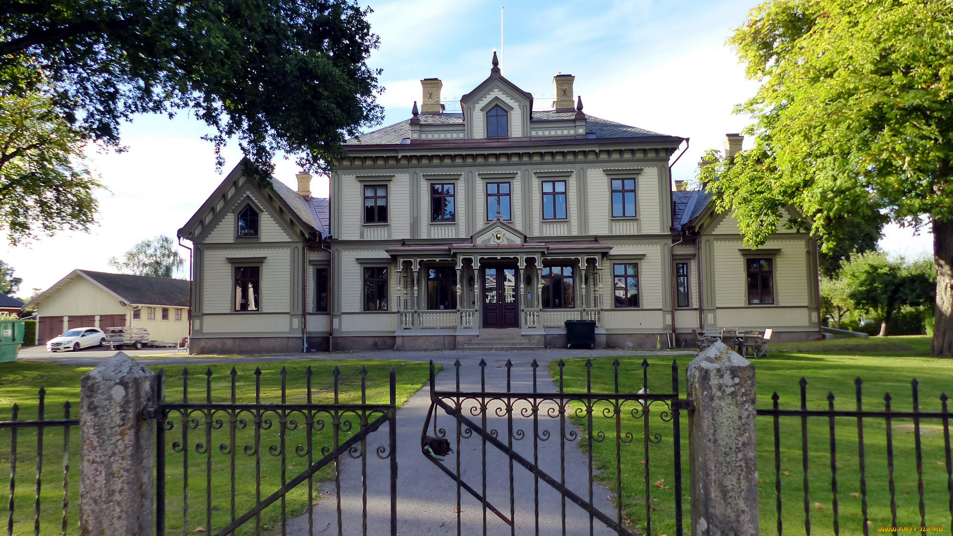 города, -, здания, , дома, вилла