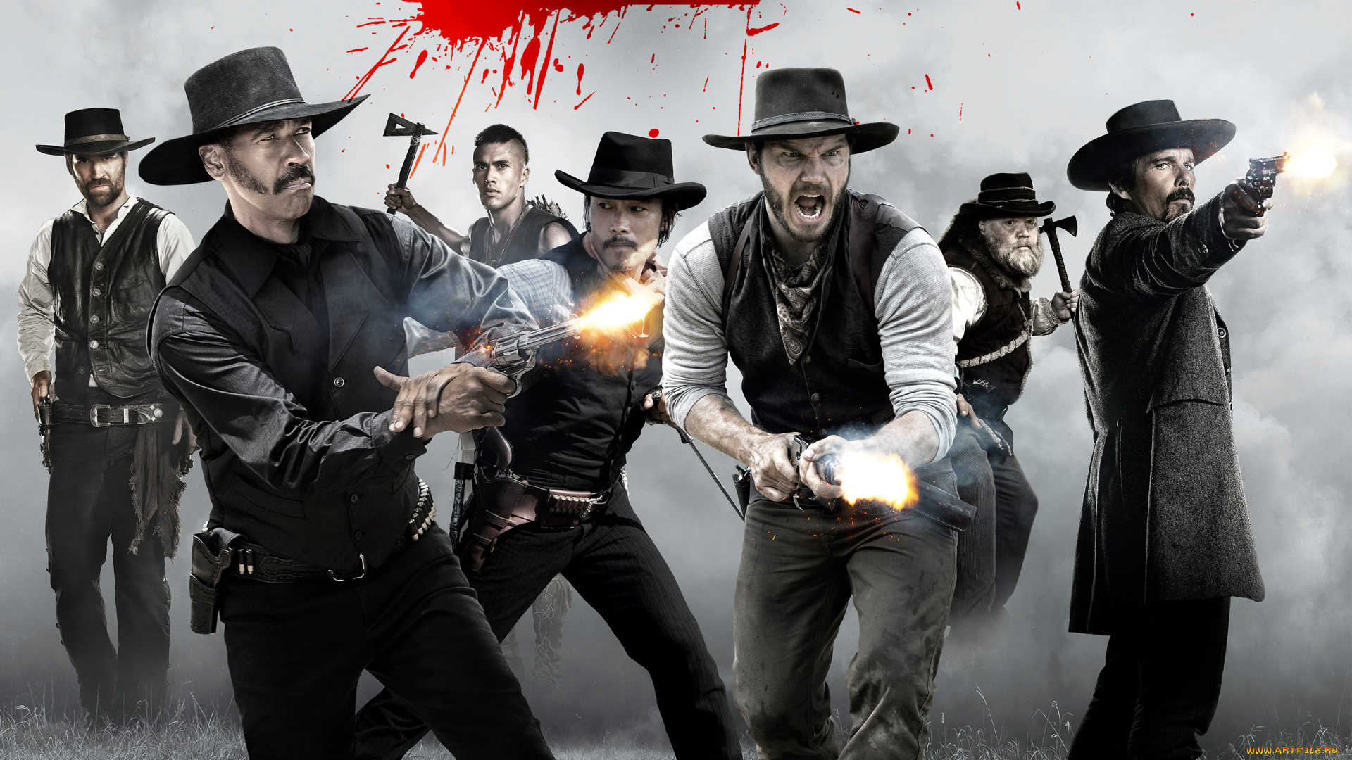 кино, фильмы, the, magnificent, seven, the, magnificent, seven