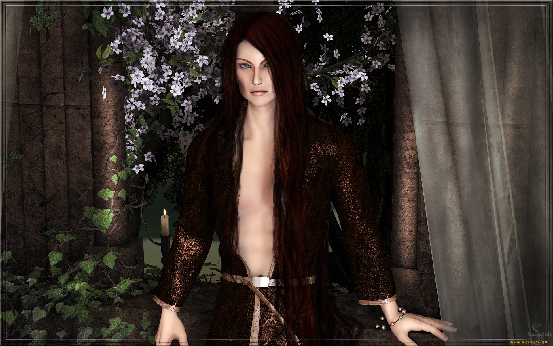 3д, графика, люди, , people, фон, взгляд, девушка