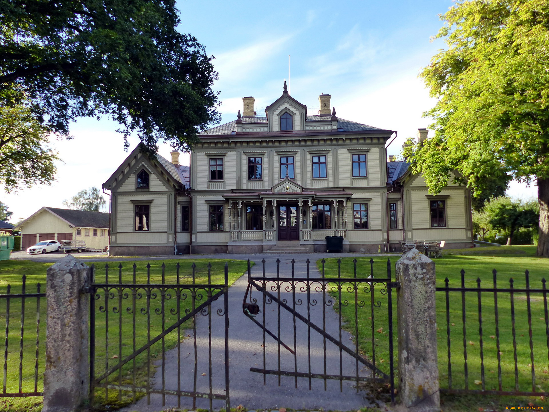 города, -, здания, , дома, вилла