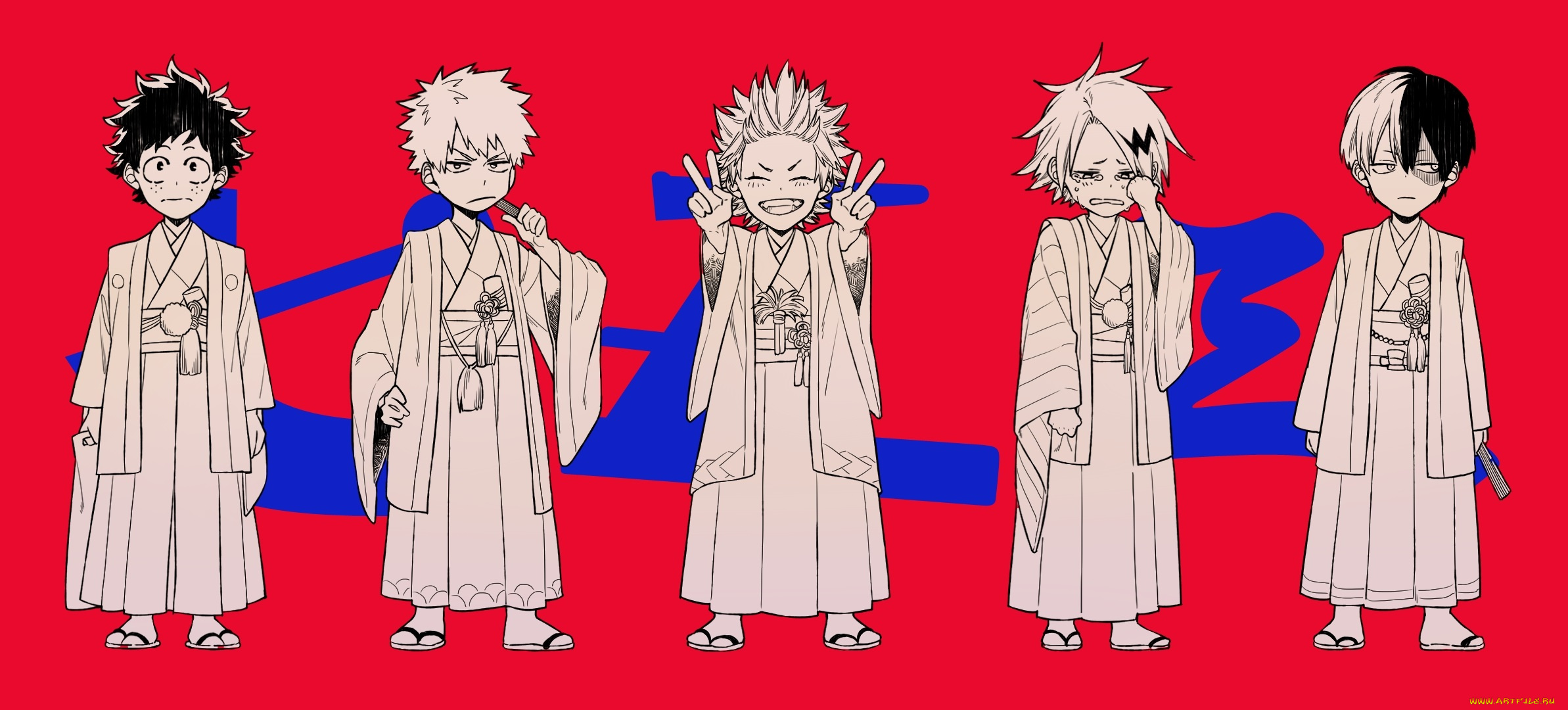 аниме, boku, no, hero, academia, персонажи