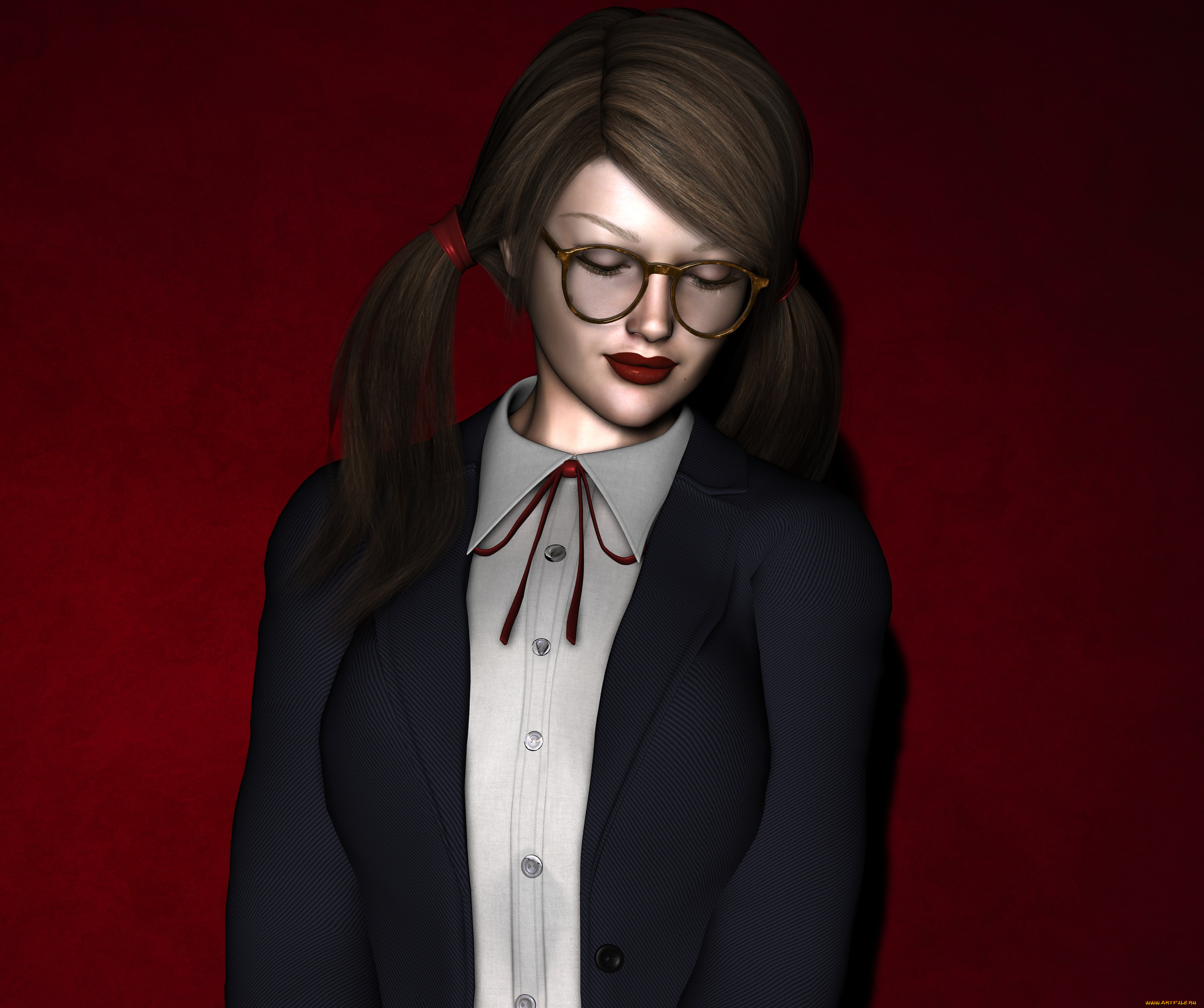 3д, графика, люди, , people, фон, взгляд, девушка