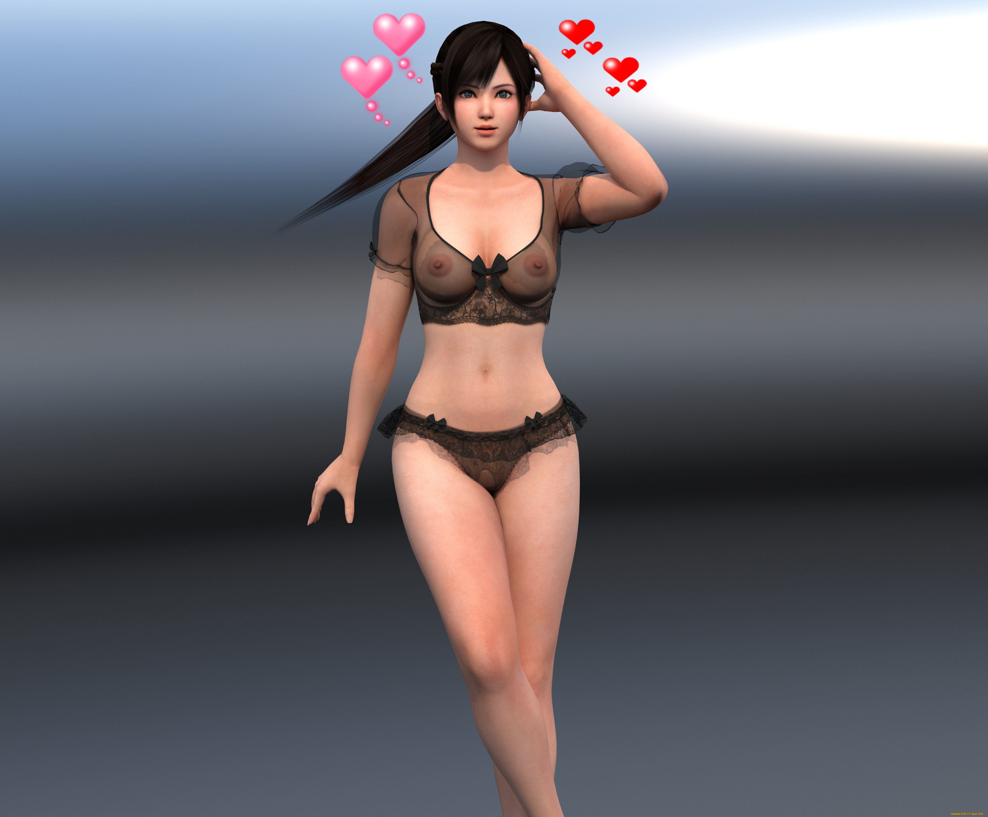 3д, графика, люди, , people, фон, взгляд, девушка