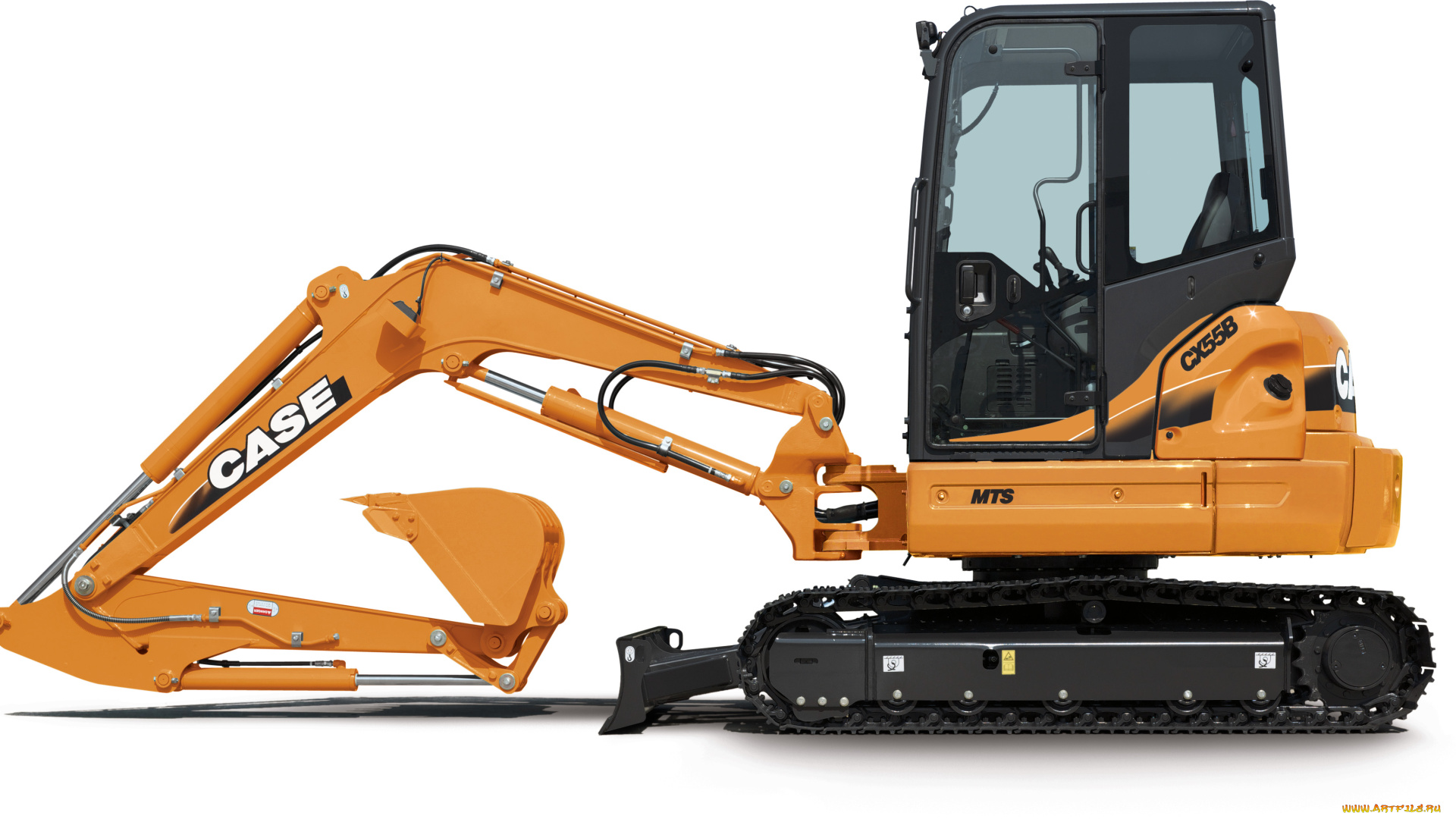 техника, экскаваторы, case