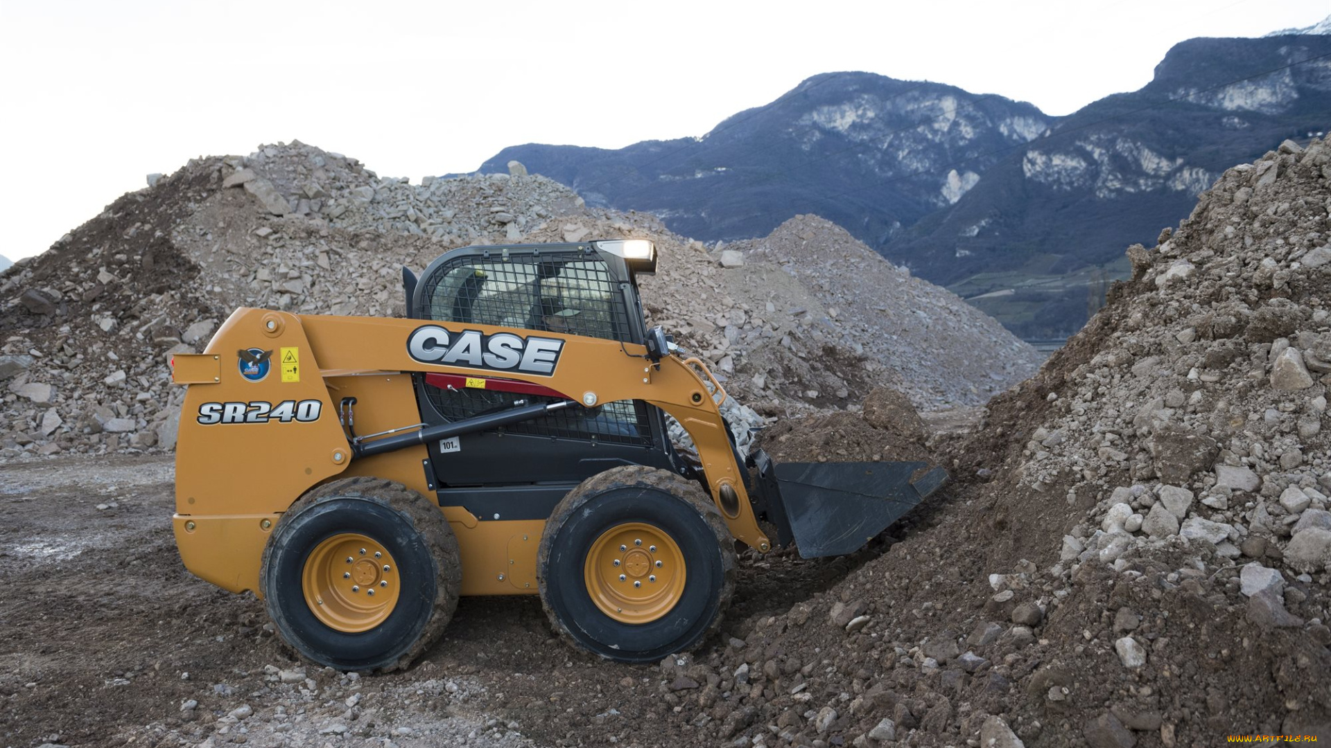 техника, фронтальные, погрузчики, case