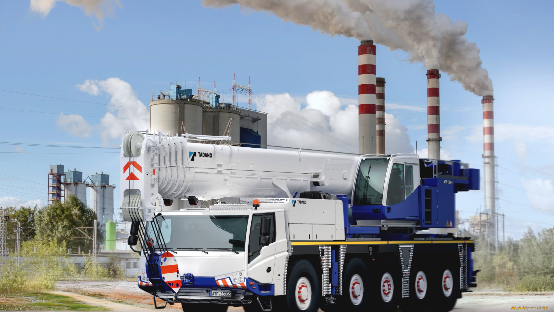 техника, краны, tadano