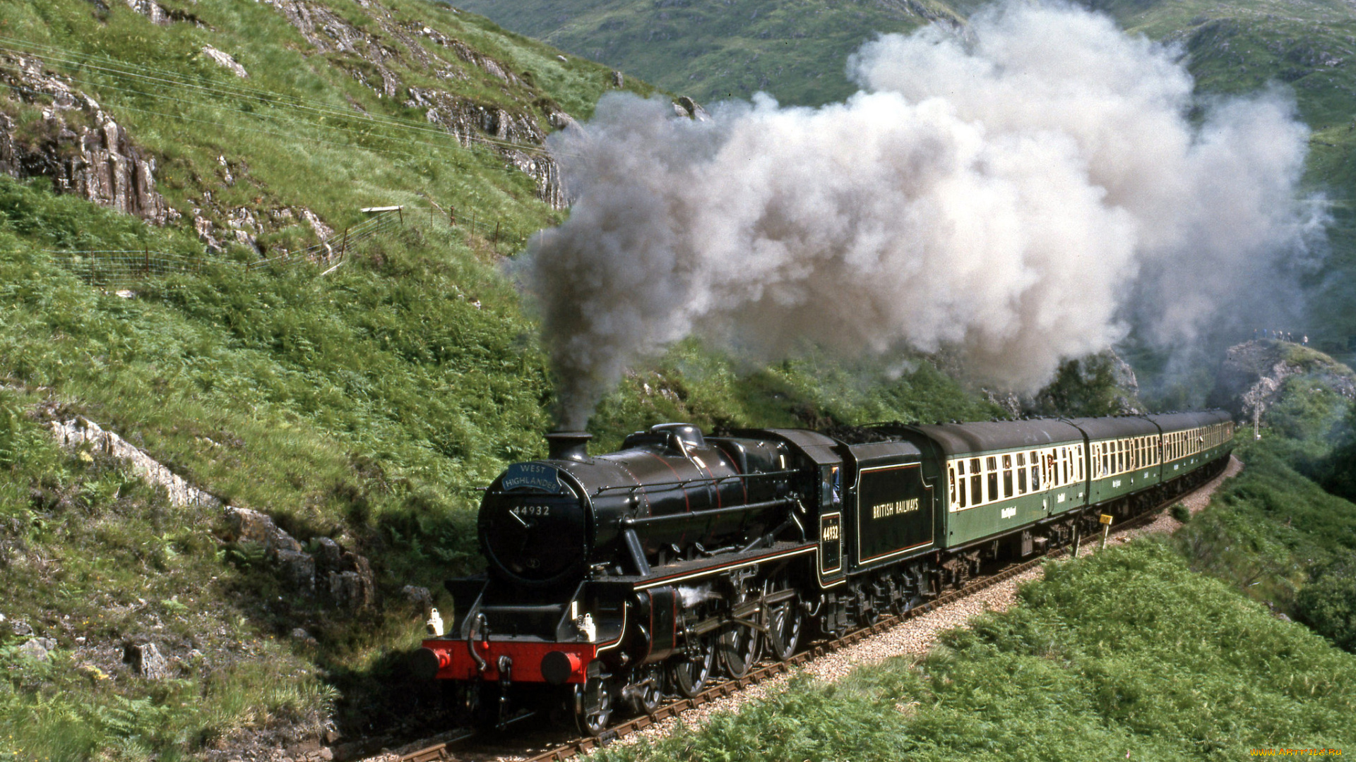 техника, паровозы, паровоз, рельсы