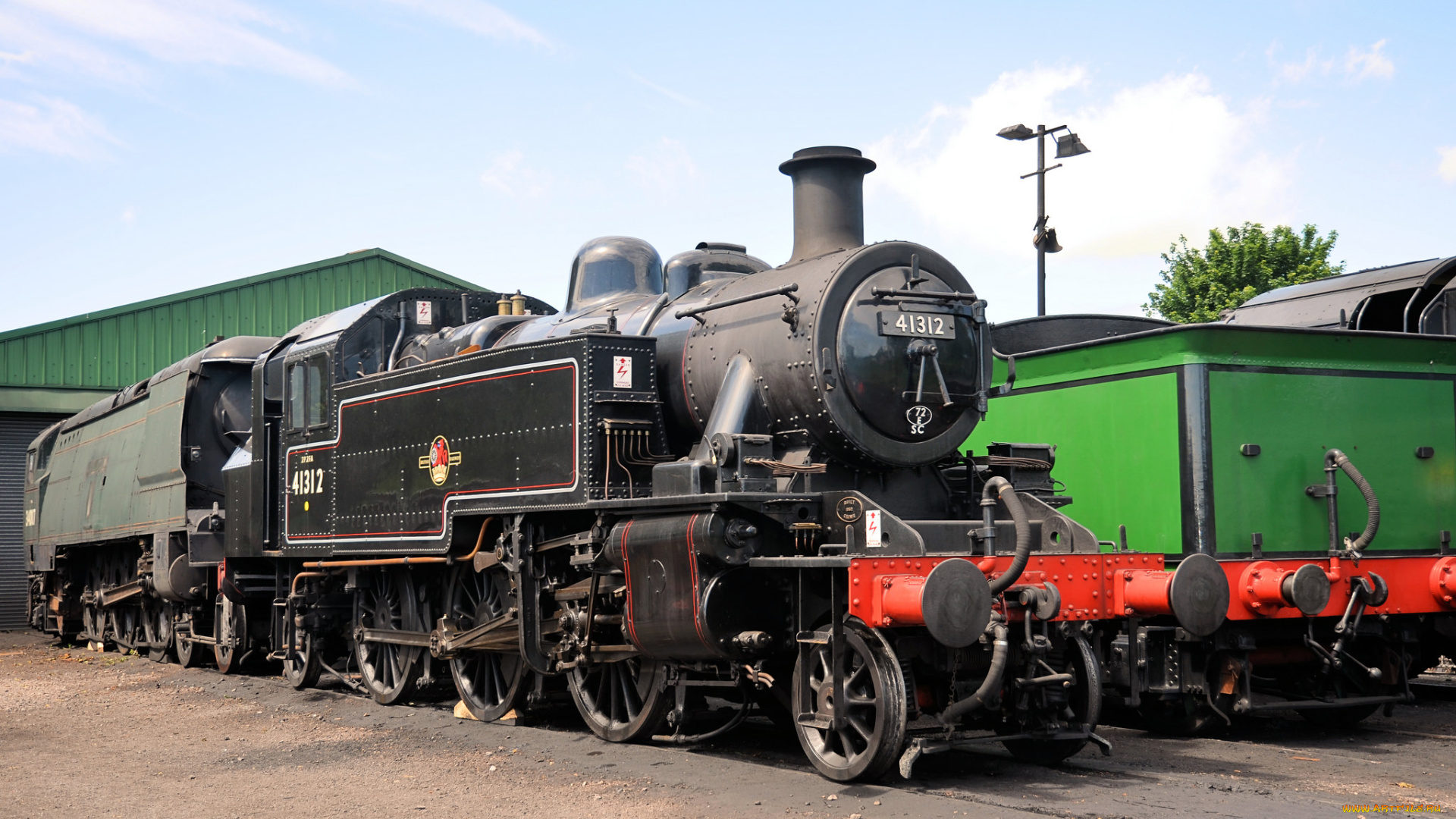 техника, паровозы, паровоз, рельсы