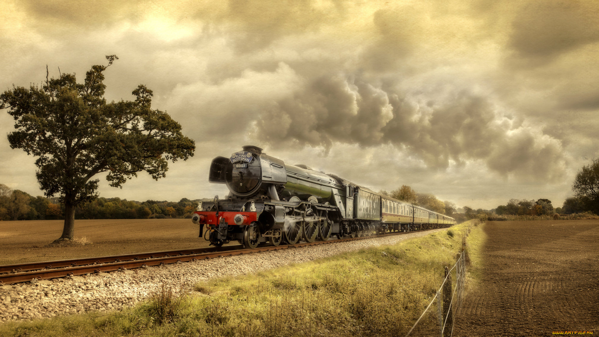 техника, паровозы, паровоз, рельсы