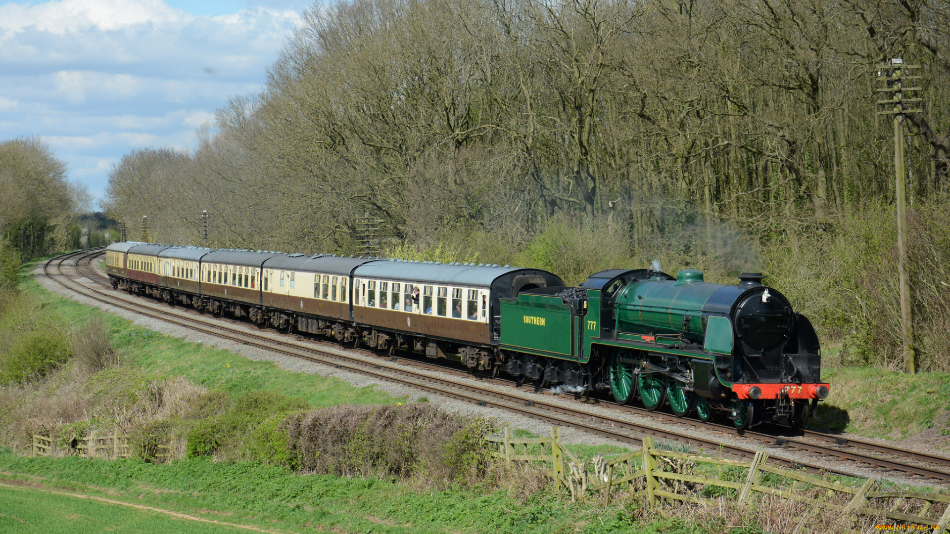 техника, паровозы, паровоз, рельсы