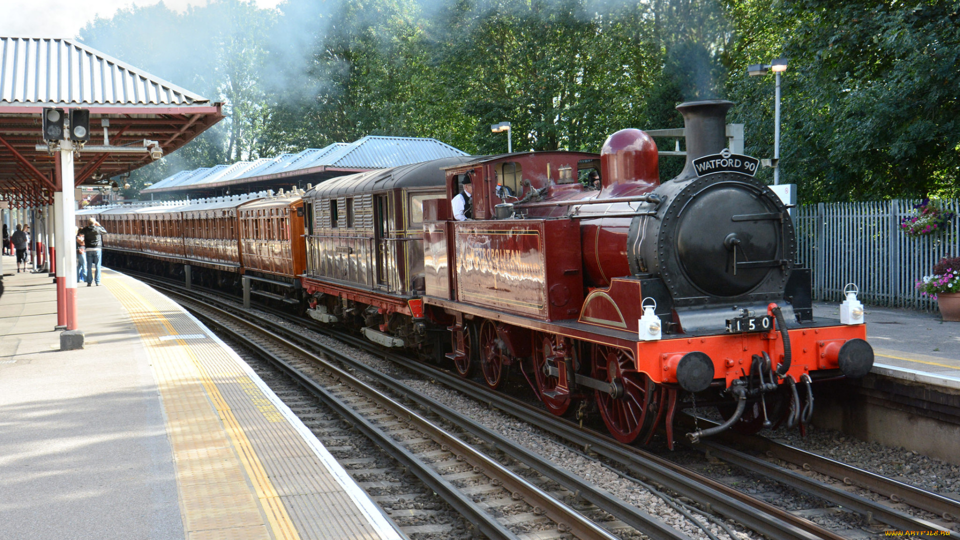 техника, паровозы, состав, локомотив