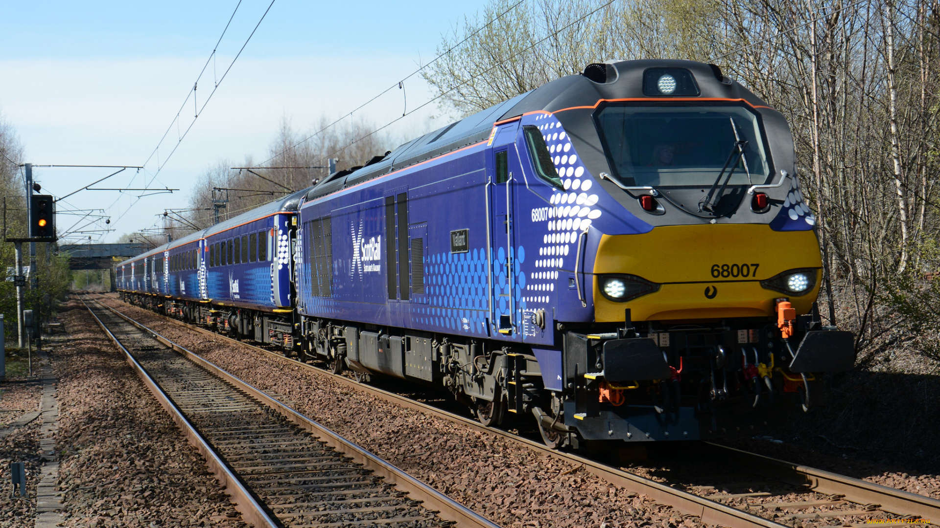 техника, поезда, локомотив, состав