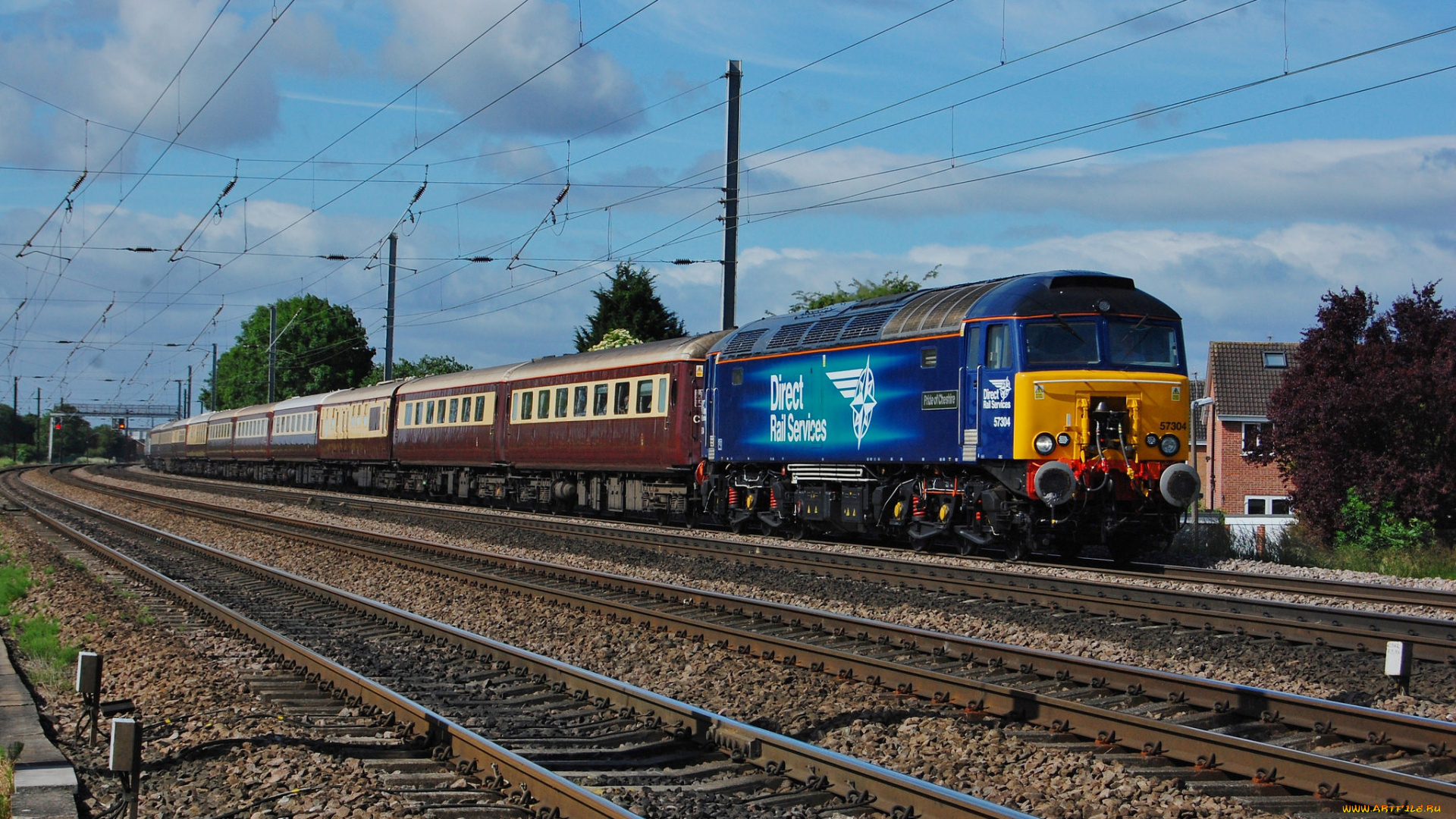 техника, поезда, рельсы, паровоз