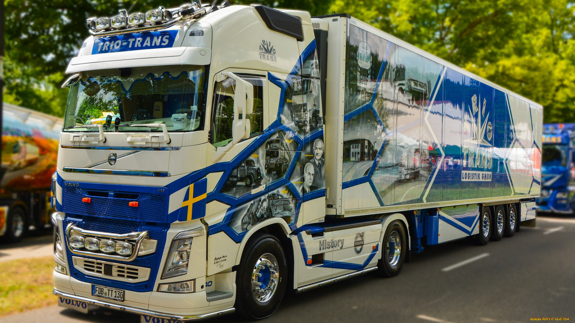 volvo, автомобили, volvo, trucks, , выставка, улица, грузовик