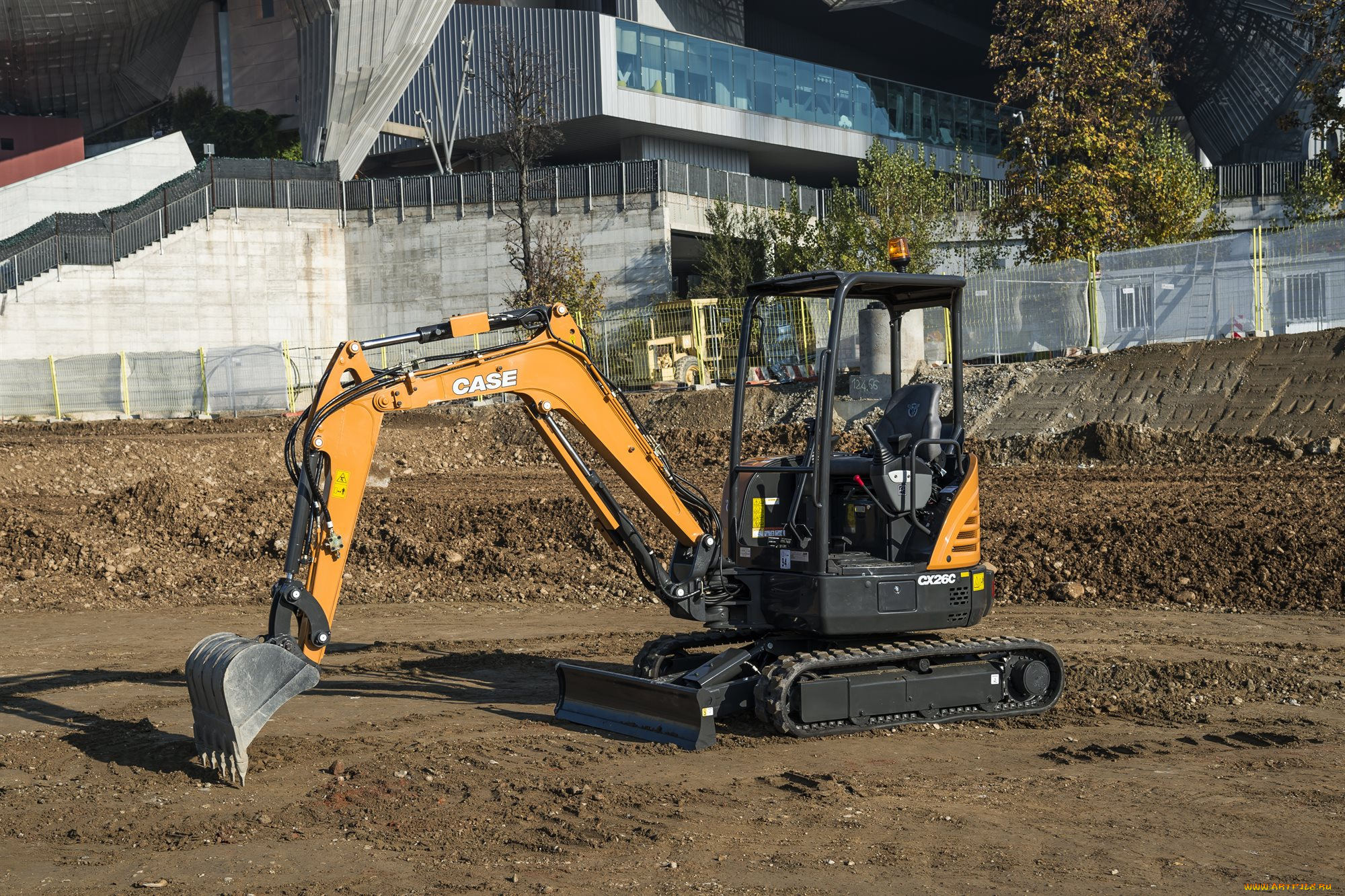 техника, экскаваторы, case