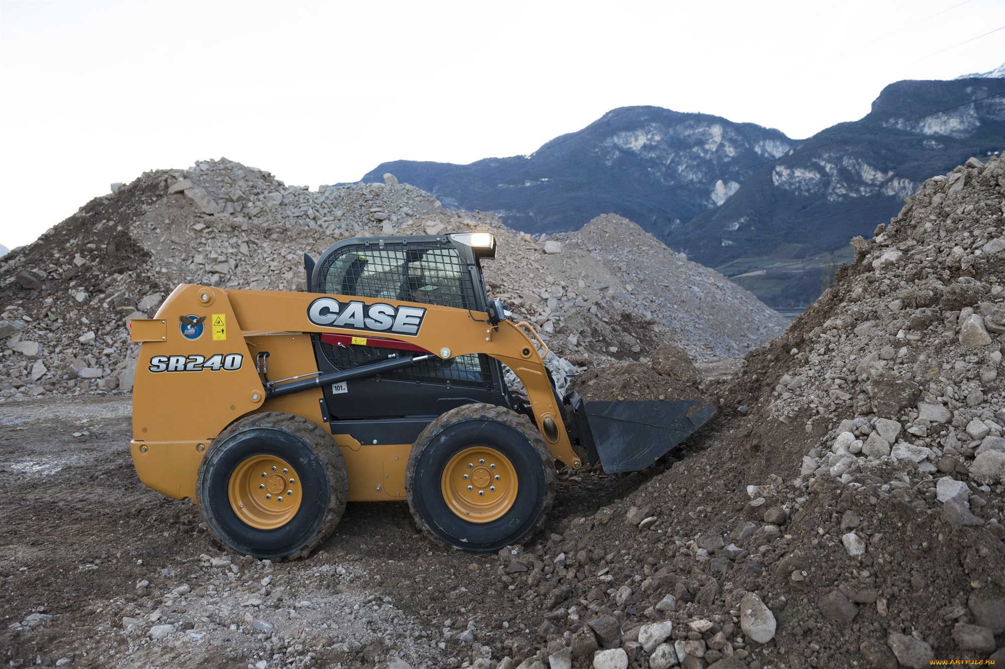 техника, фронтальные, погрузчики, case