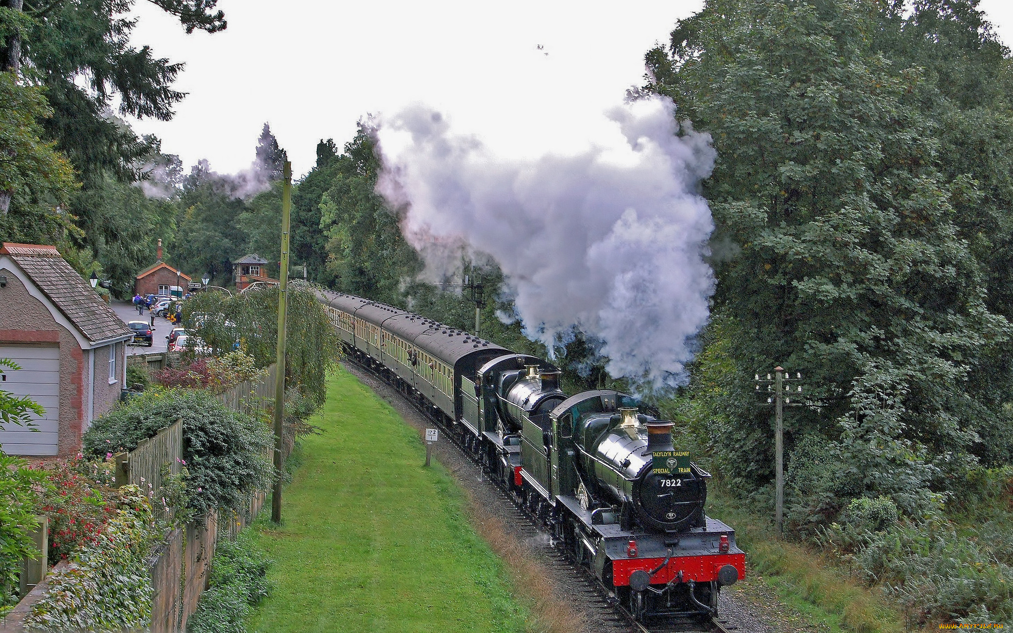 техника, паровозы, паровоз, рельсы