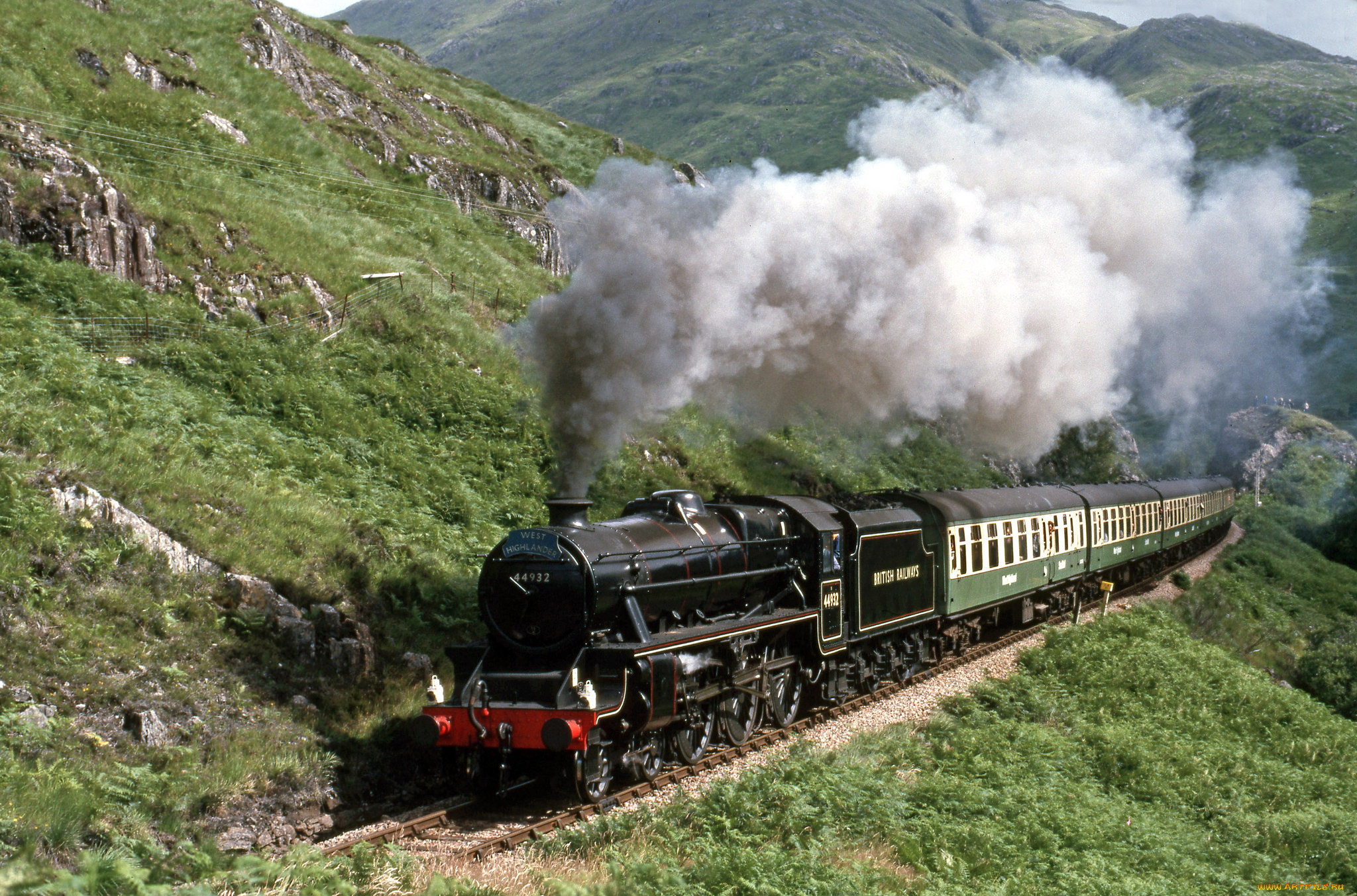 техника, паровозы, паровоз, рельсы