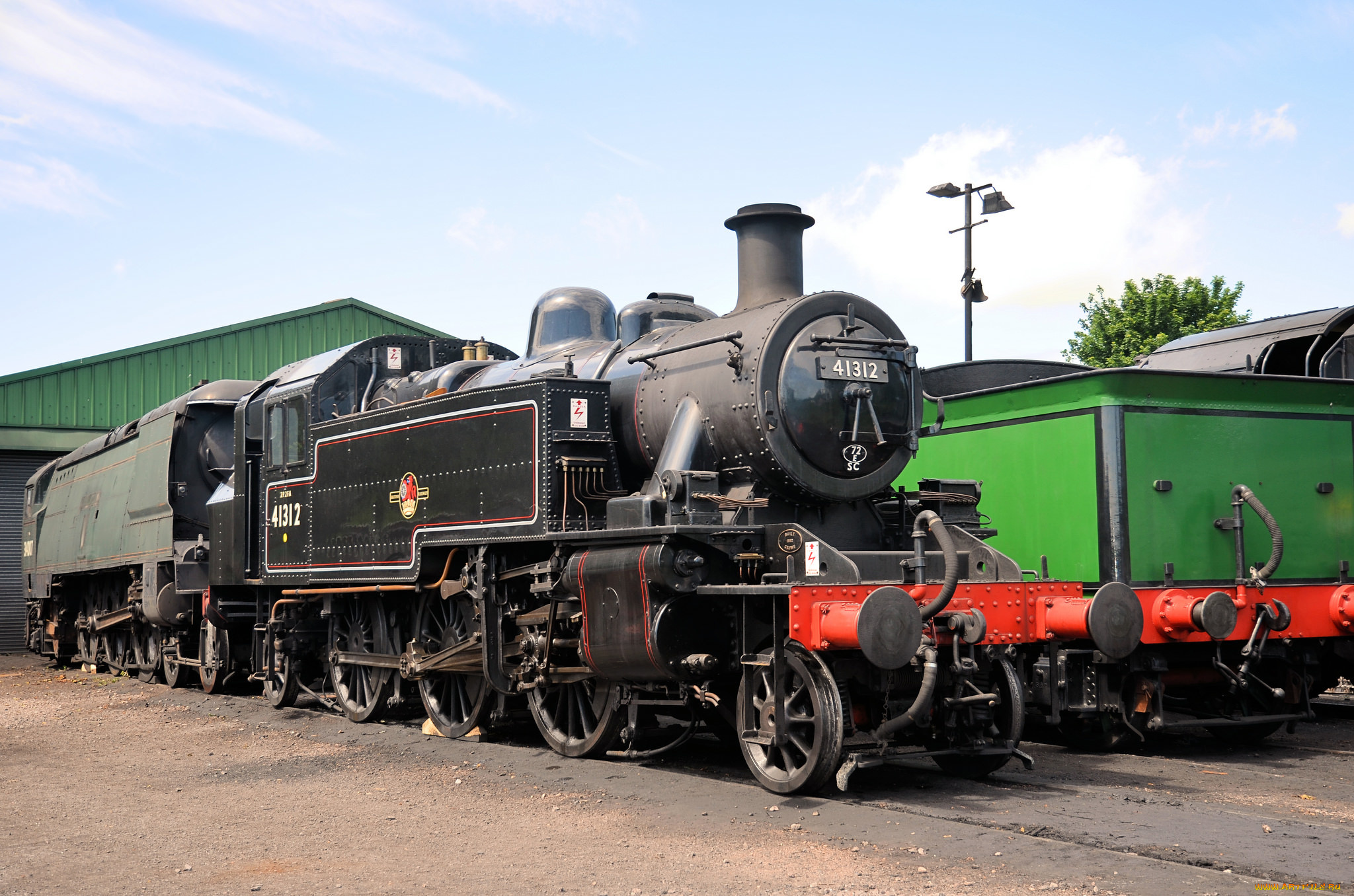 техника, паровозы, паровоз, рельсы