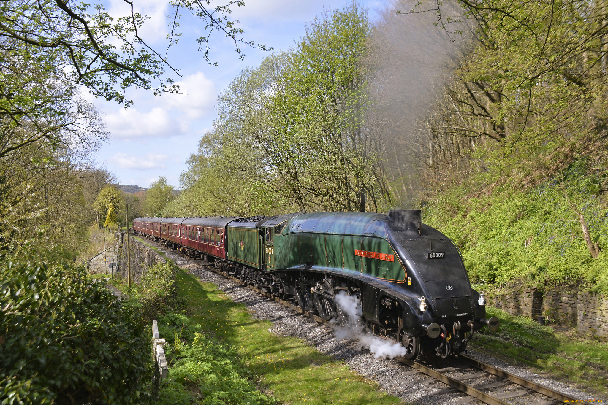 техника, паровозы, паровоз, рельсы