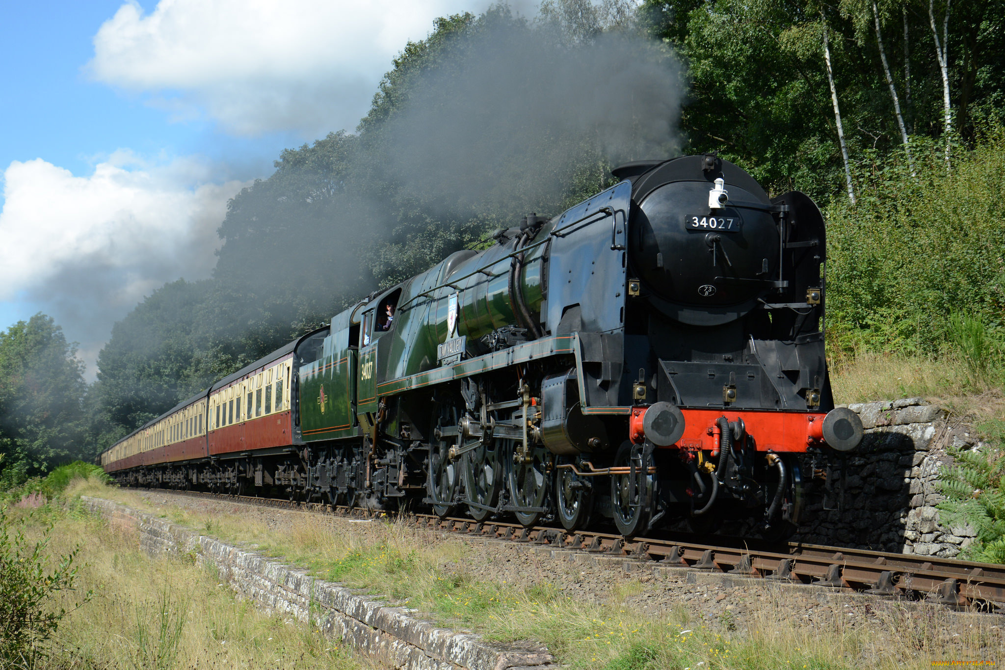 техника, паровозы, паровоз, рельсы