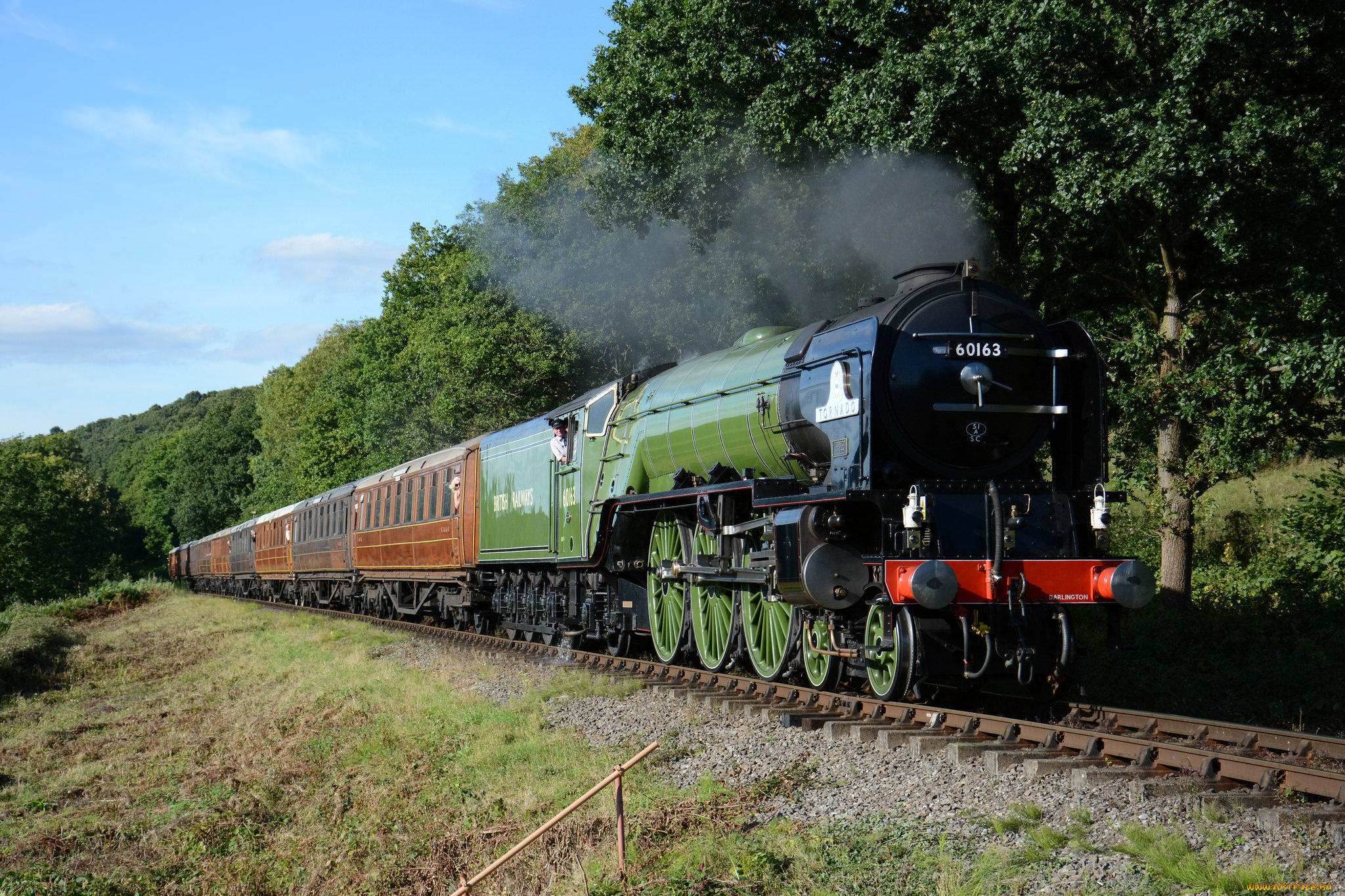 техника, паровозы, рельсы, паровоз