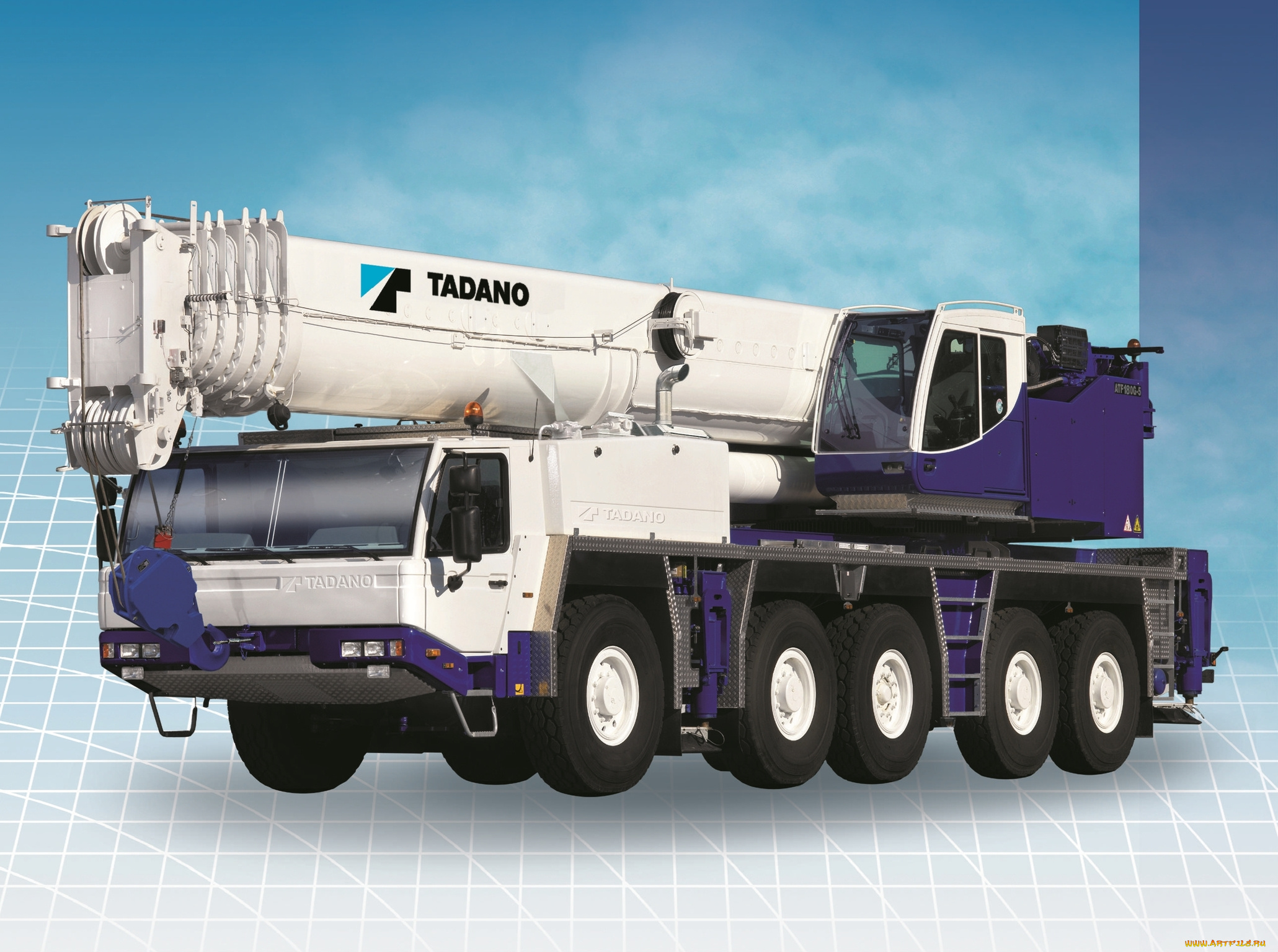 техника, краны, tadano