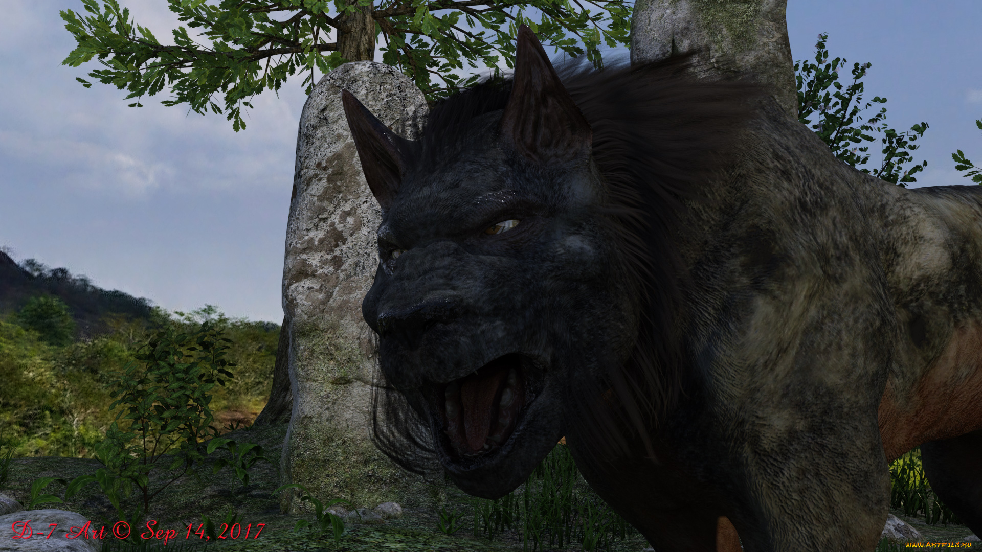 3д, графика, существа, , creatures, существо