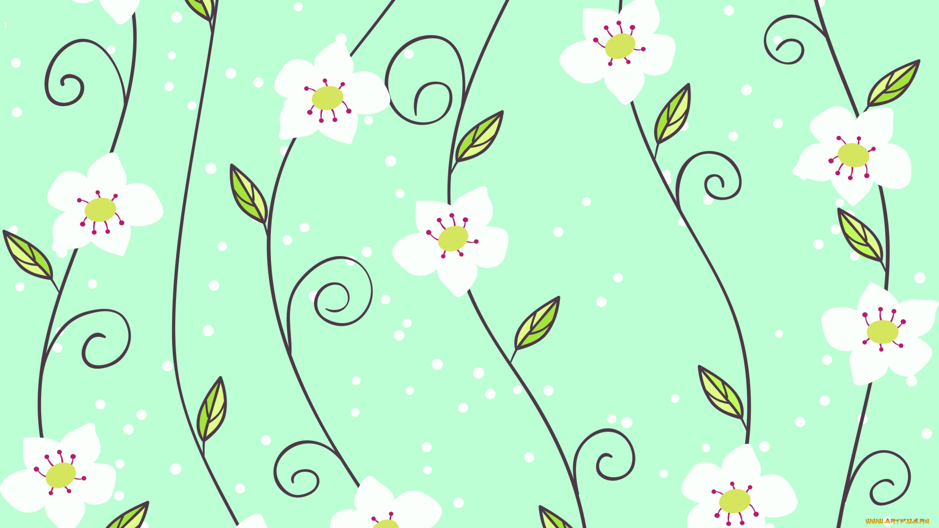 вектор, цветы, векторная, графика, цветы, , flowers, фон, рисунок, вектор, цветы