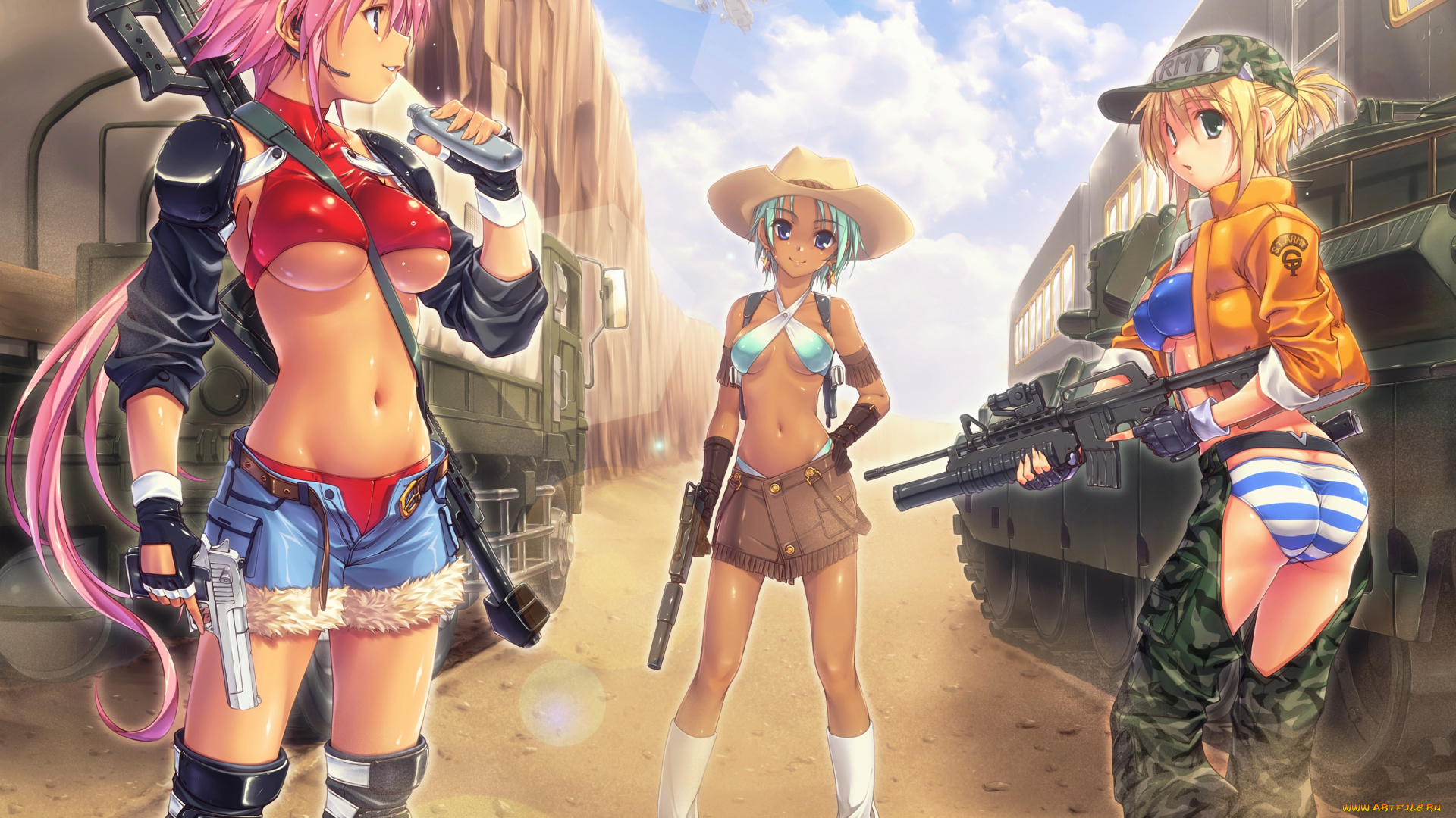 ganota, no, onna, аниме, оружие, , техника, , технологии, техника, девушки