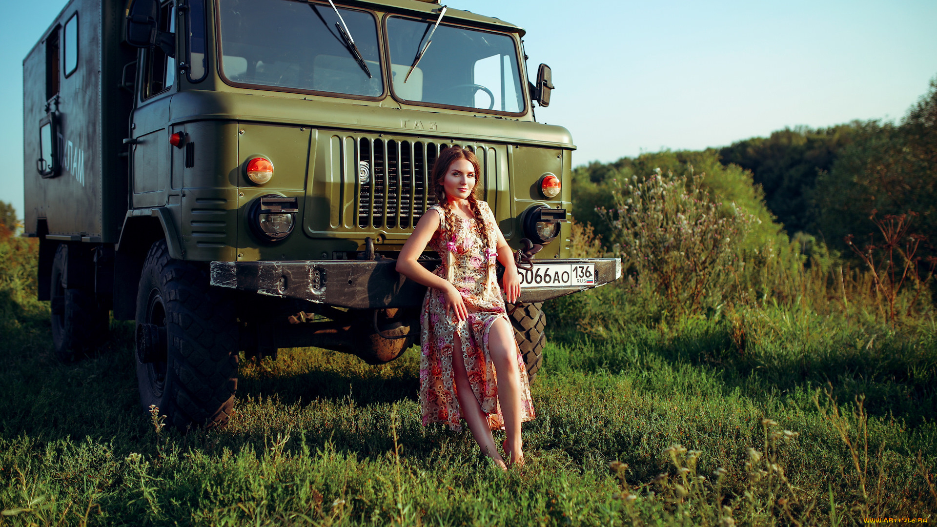 газ-, 66, автомобили, -авто, с, девушками, ножки, девушка, шишига, автомобиль, газ-, 66