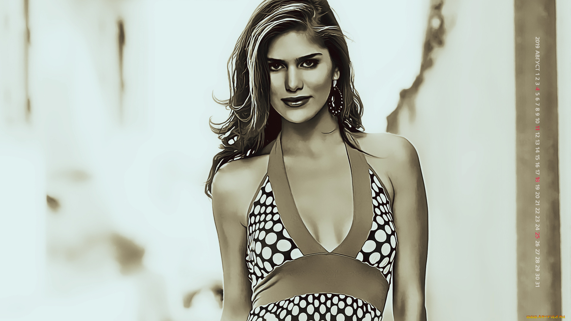 календари, компьютерный, дизайн, calendar, женщина, взгляд, девушка, 2019