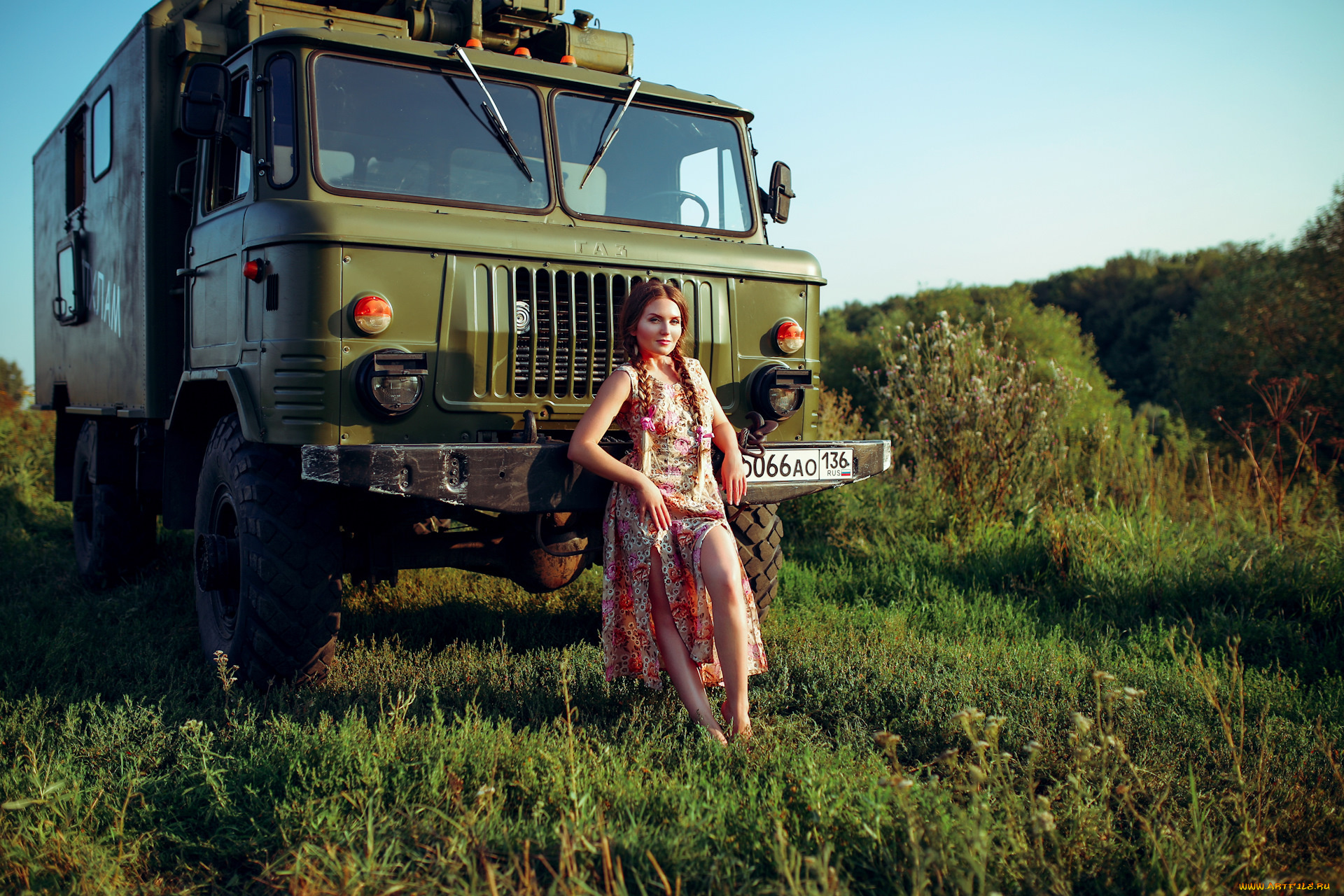 газ-, 66, автомобили, -авто, с, девушками, ножки, девушка, шишига, автомобиль, газ-, 66