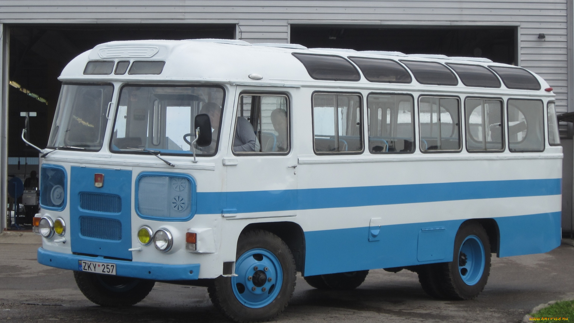 автомобили, автобусы, паз-, 672, автобус, ретро