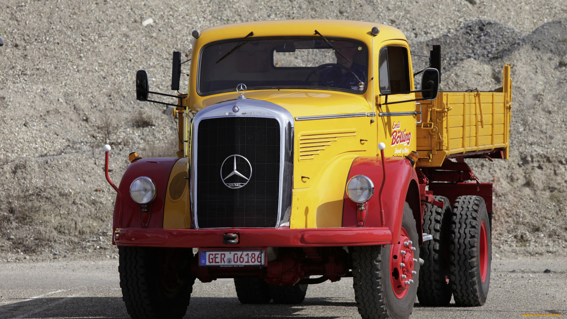 автомобили, mercedes, trucks, дед