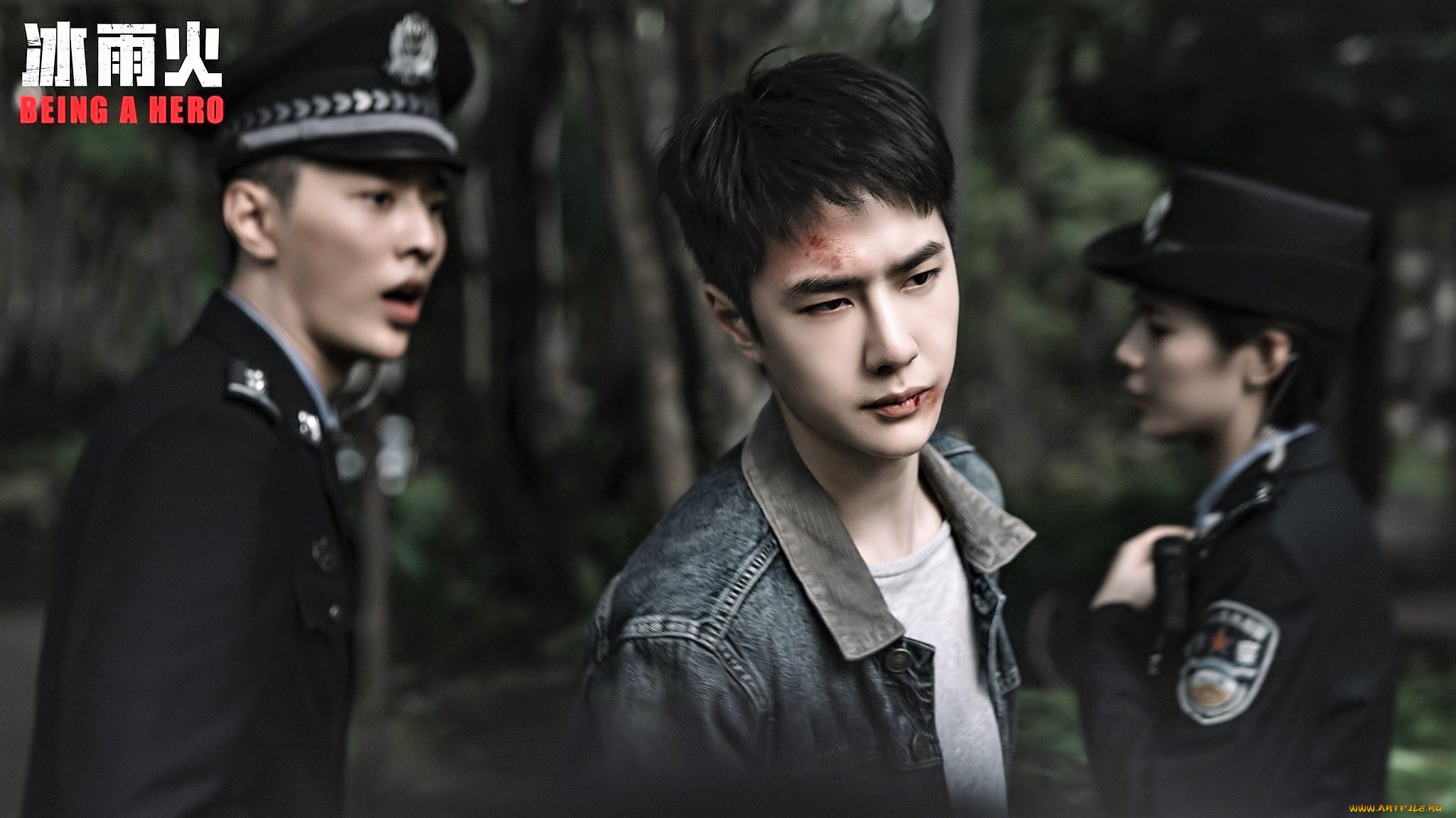 кино, фильмы, being, a, hero, чэнь, юй, полиция
