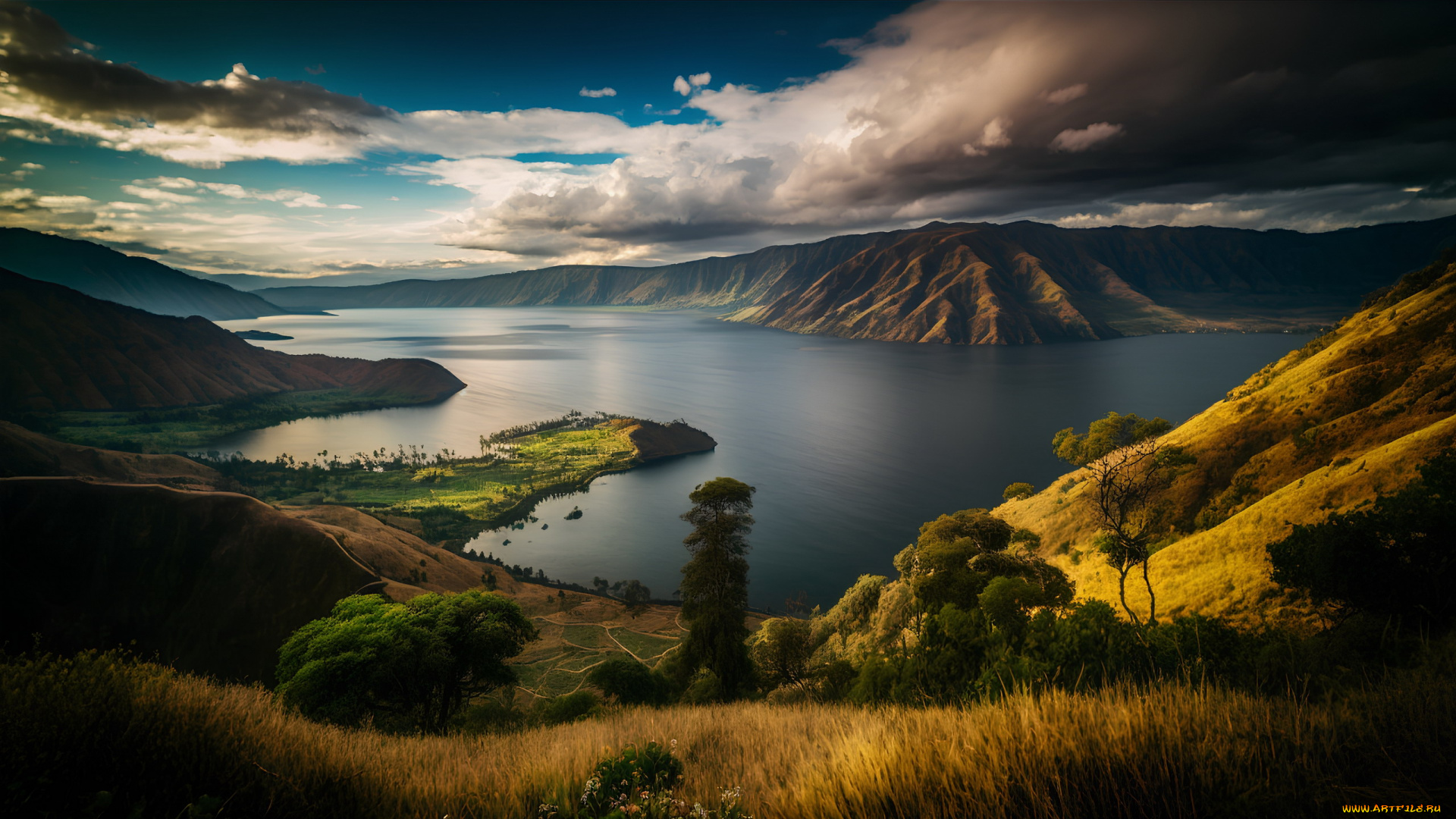 lake, wakatipu, природа, реки, озера, lake, wakatipu